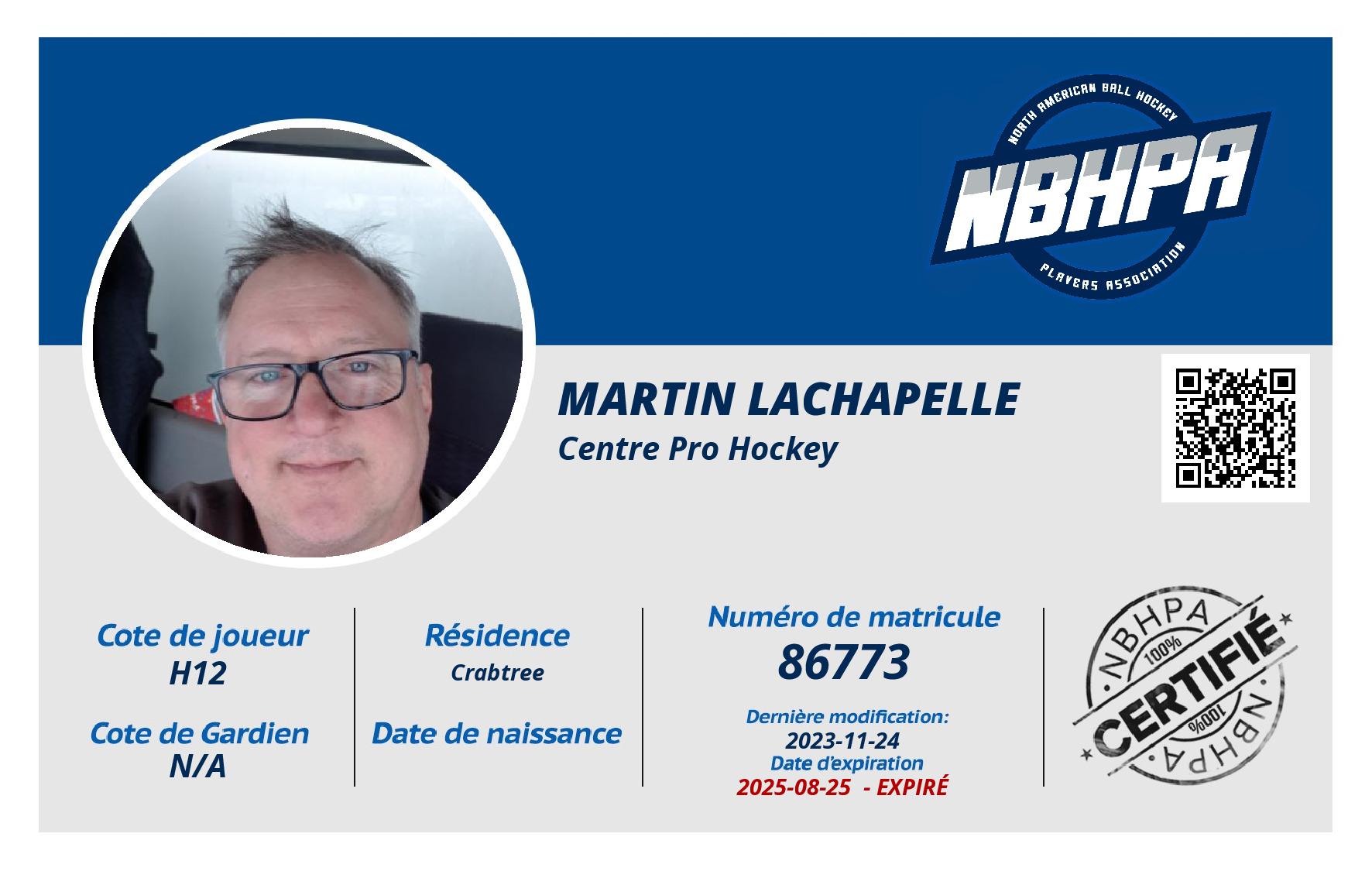 Martin Lachapelle