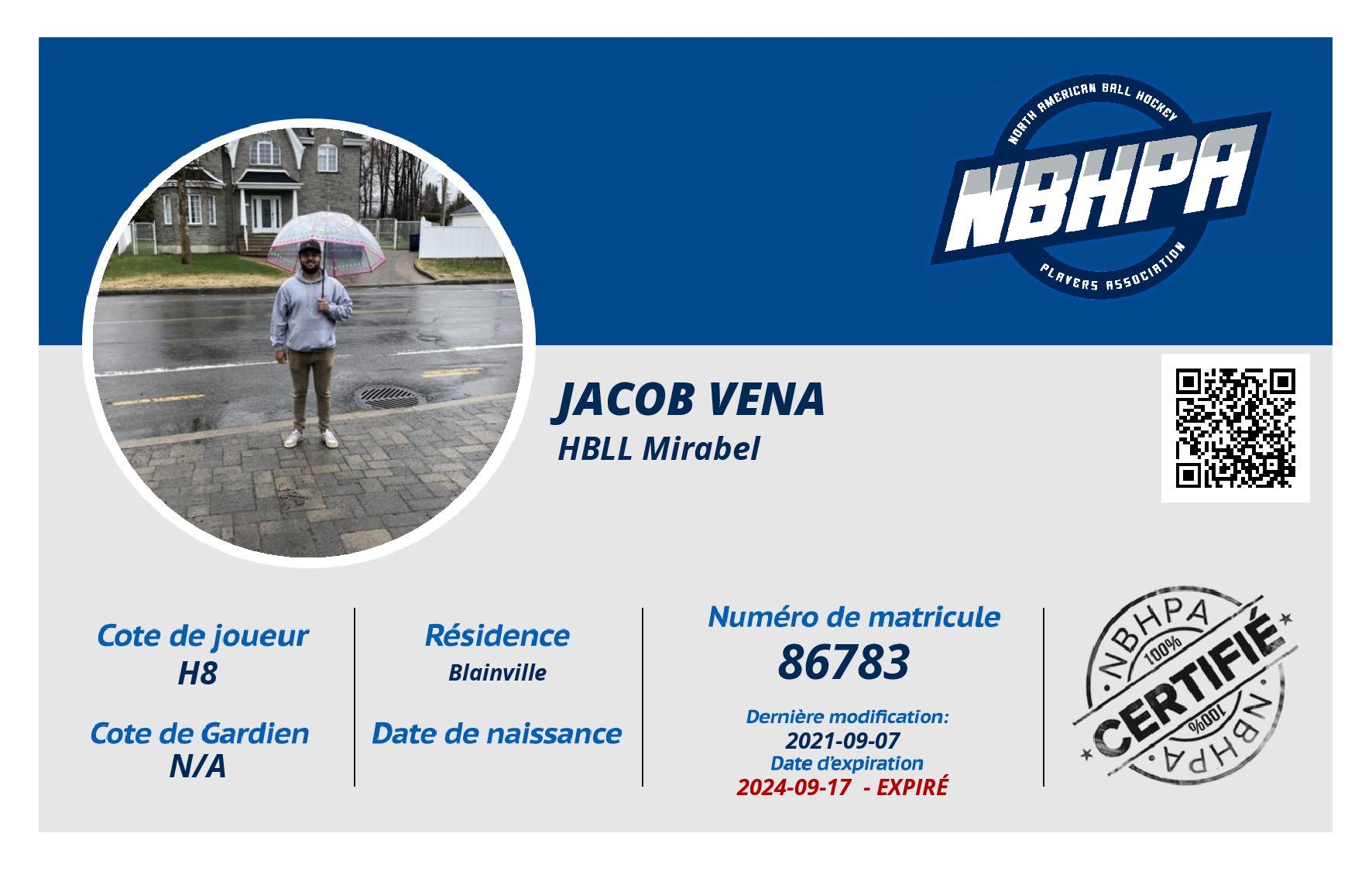 Jacob Vena