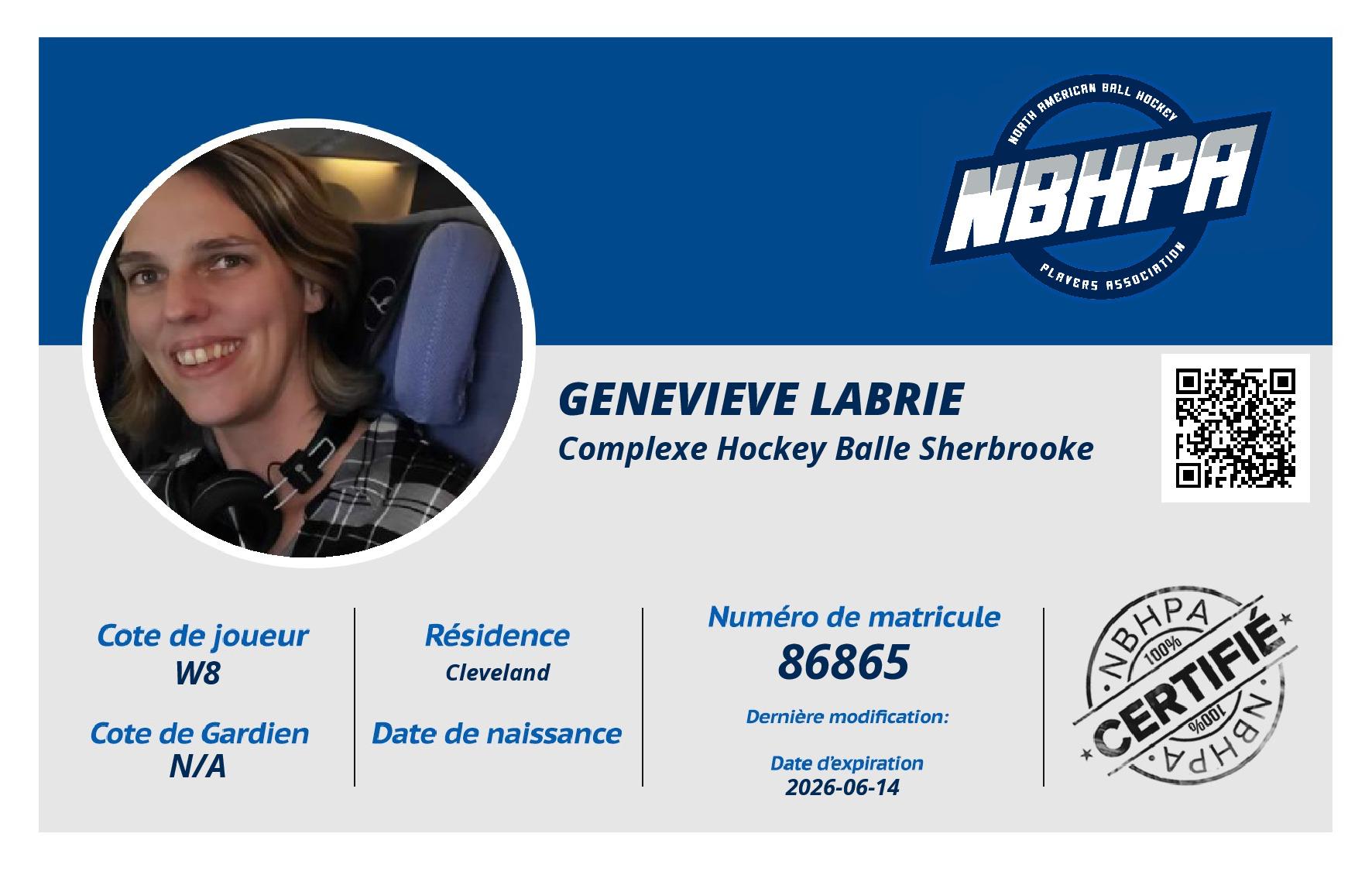 Genevieve Labrie