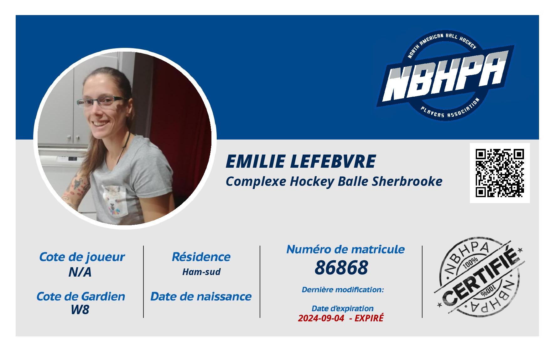 Emilie Lefebvre