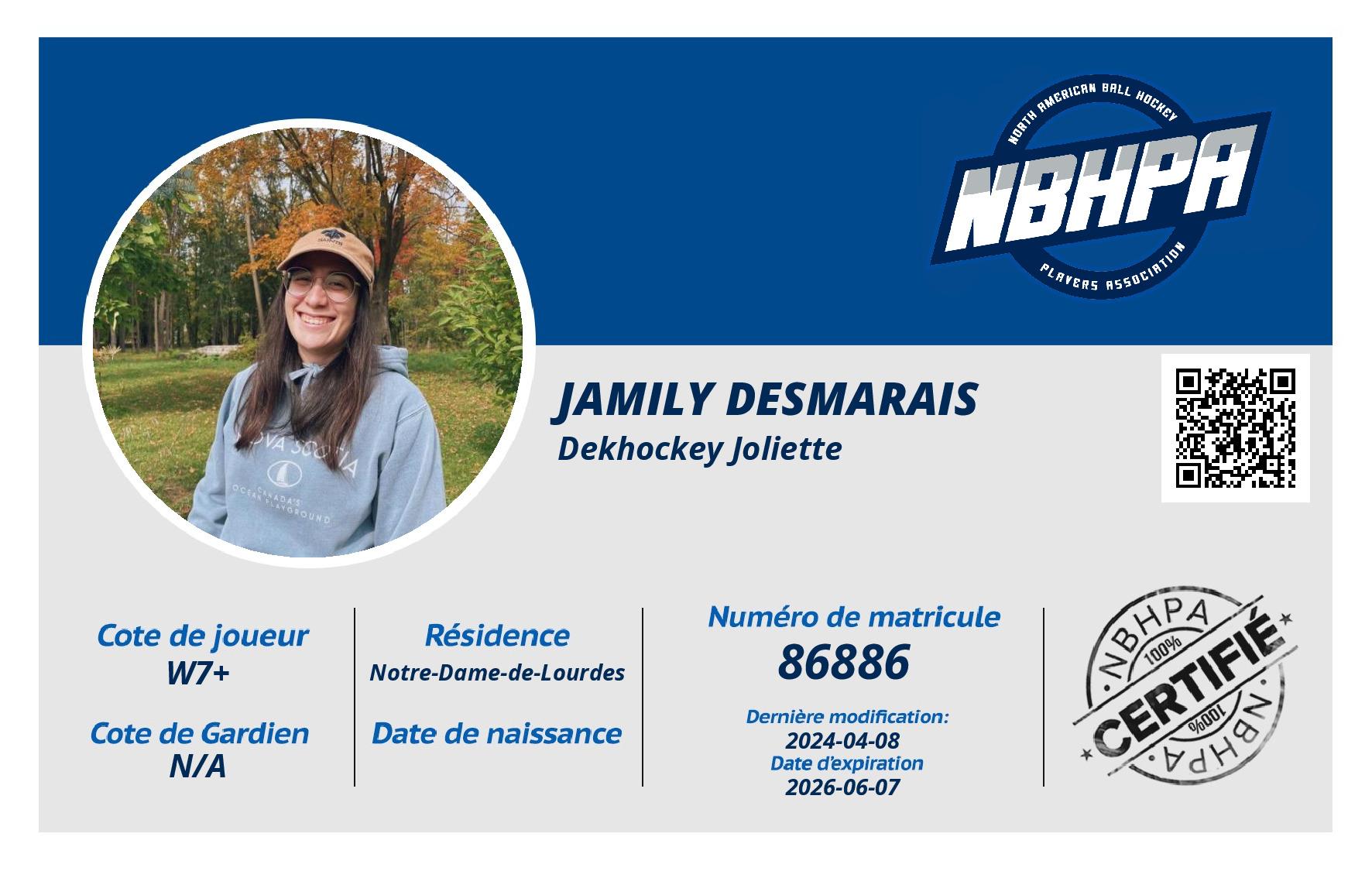 Jamily Desmarais