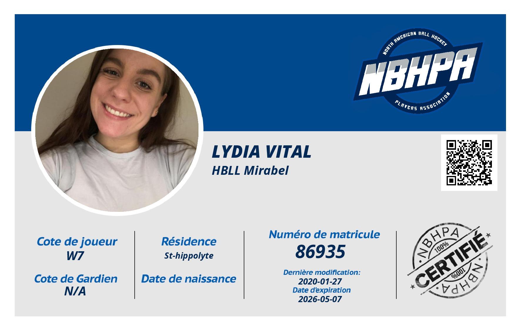 Lydia Vital