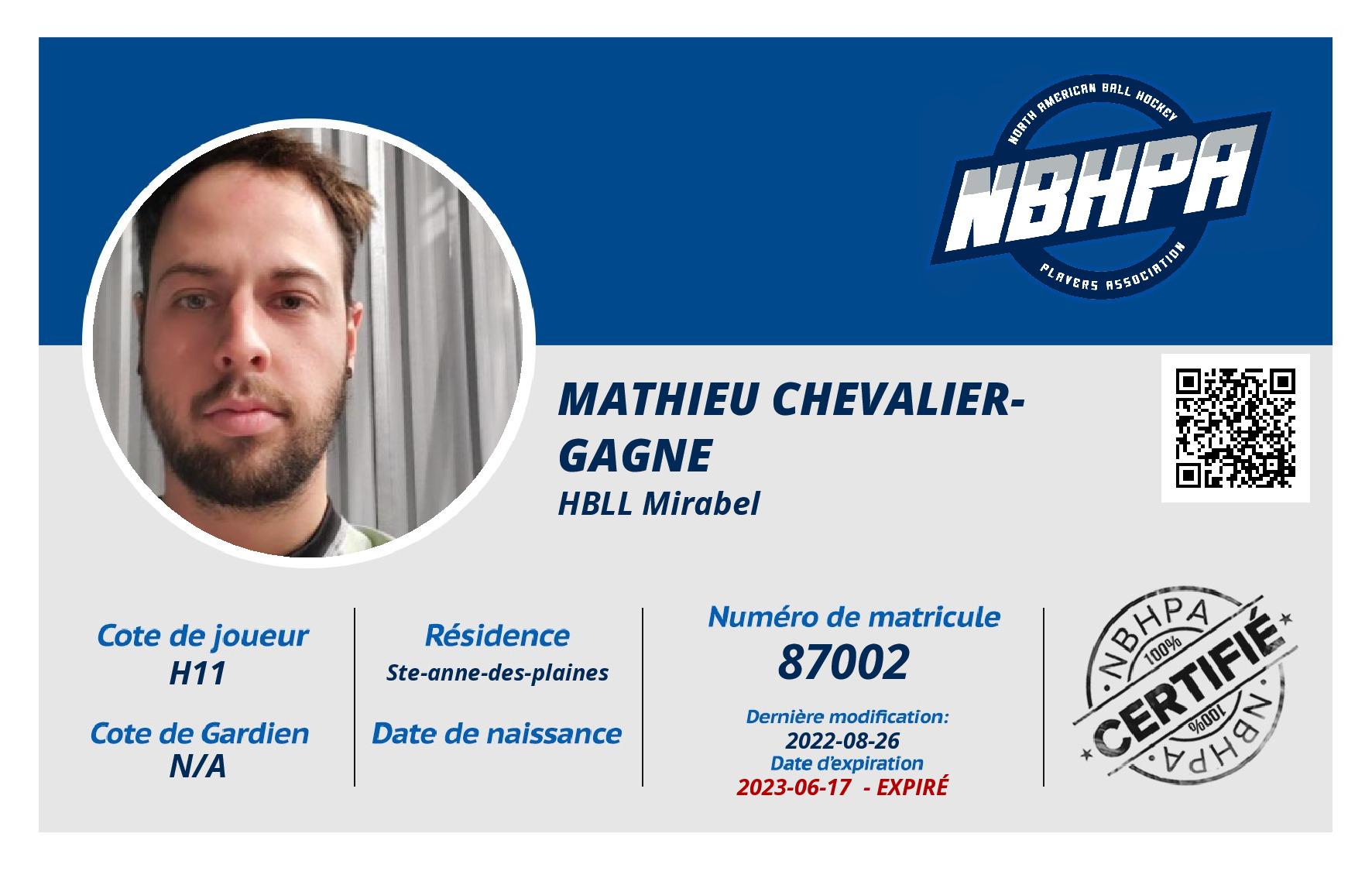 Mathieu Chevalier-gagne