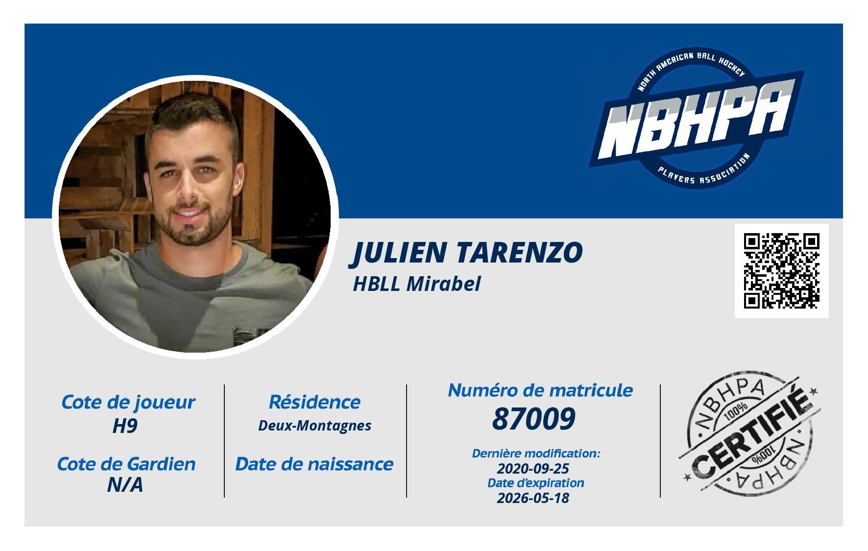 Julien Tarenzo