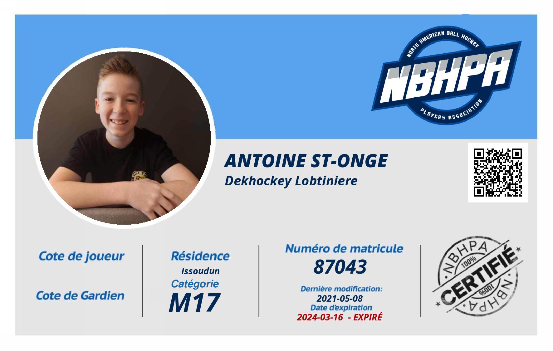 Antoine St-Onge