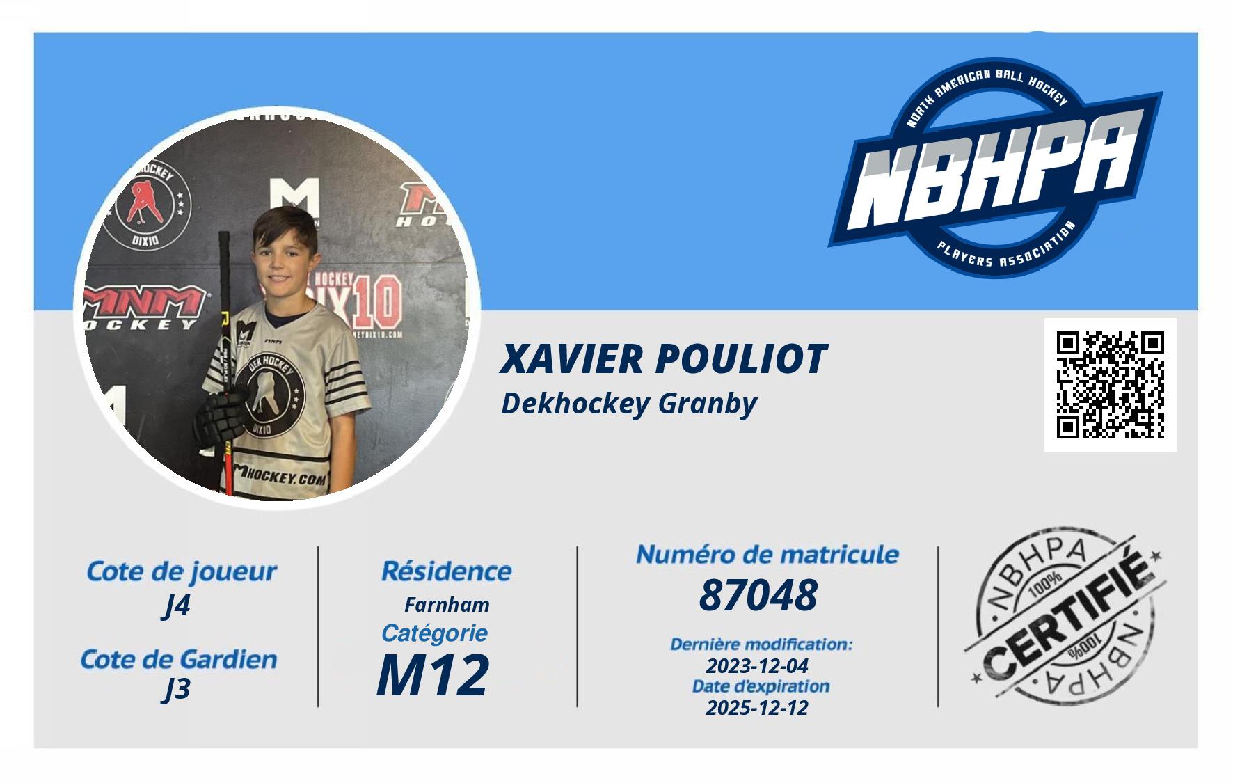 Xavier Pouliot