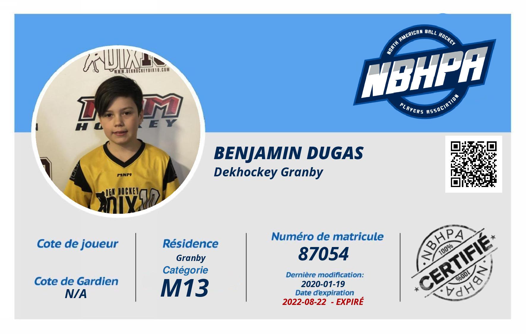 Benjamin Dugas