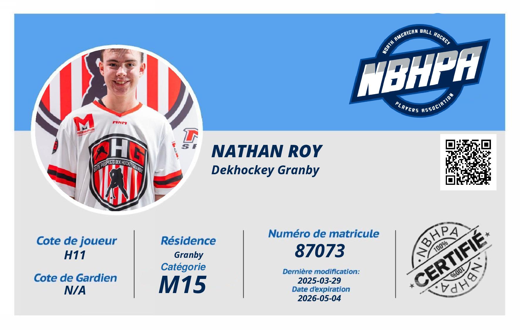 Nathan Roy