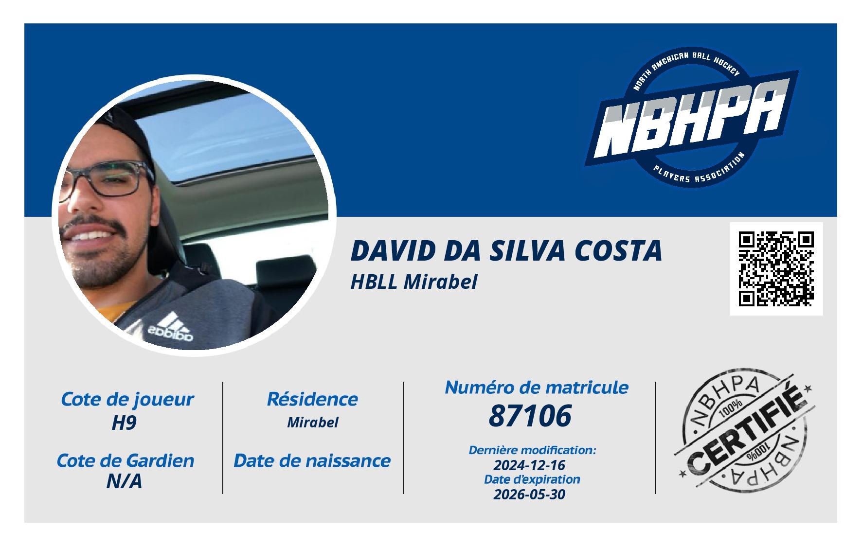 David Da Silva Costa
