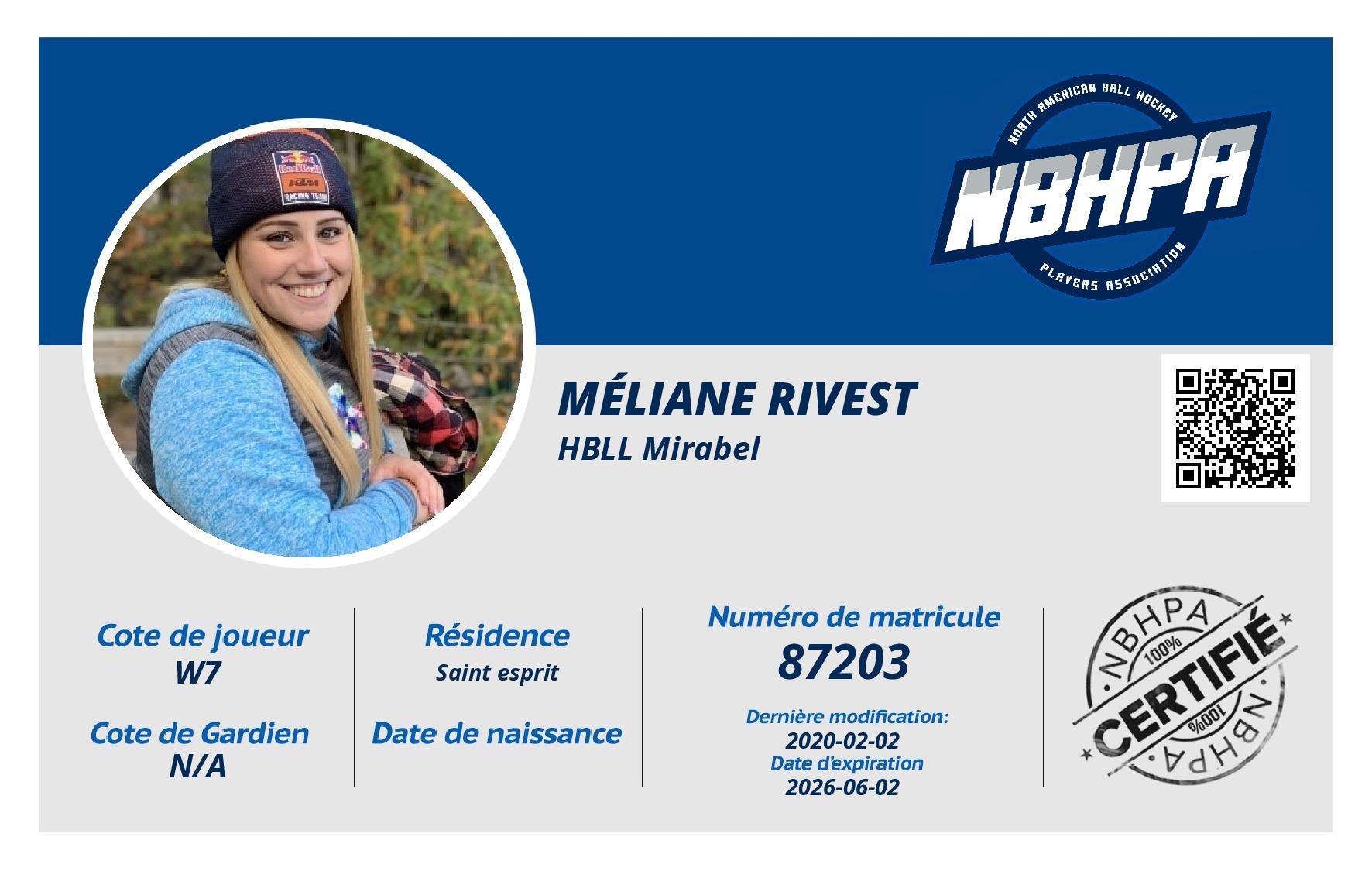 Méliane Rivest