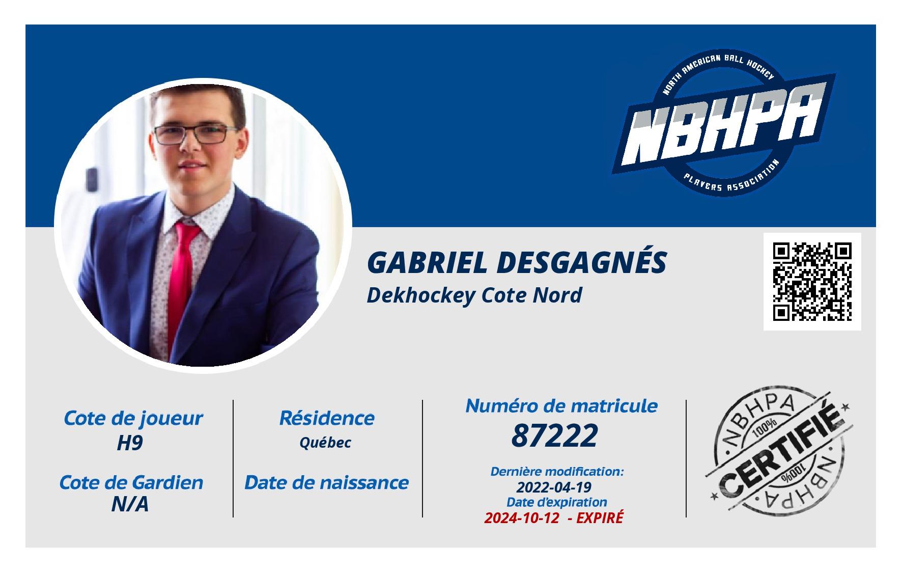Gabriel Desgagnés 