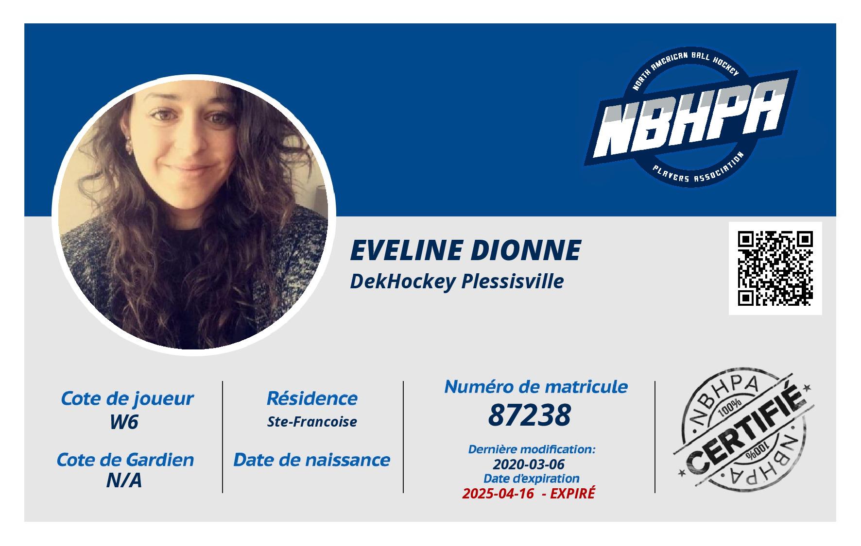 Eveline Dionne