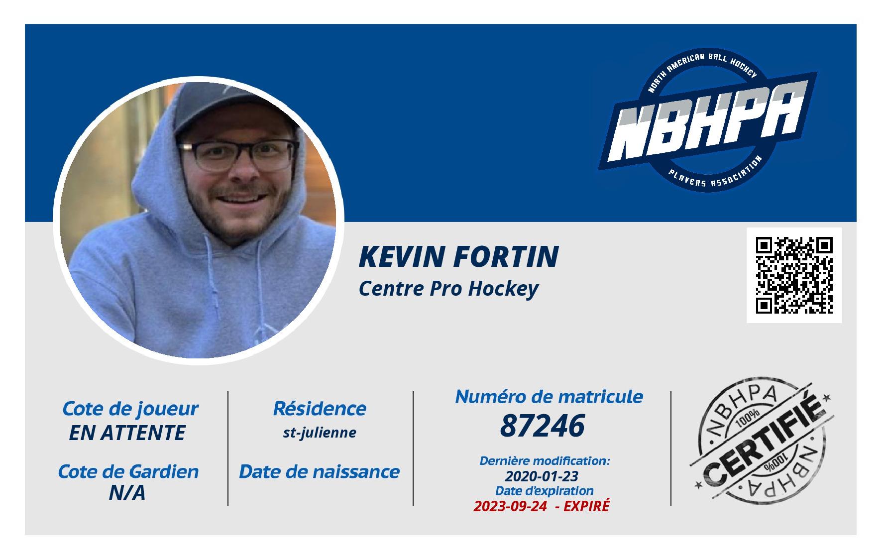 kevin fortin