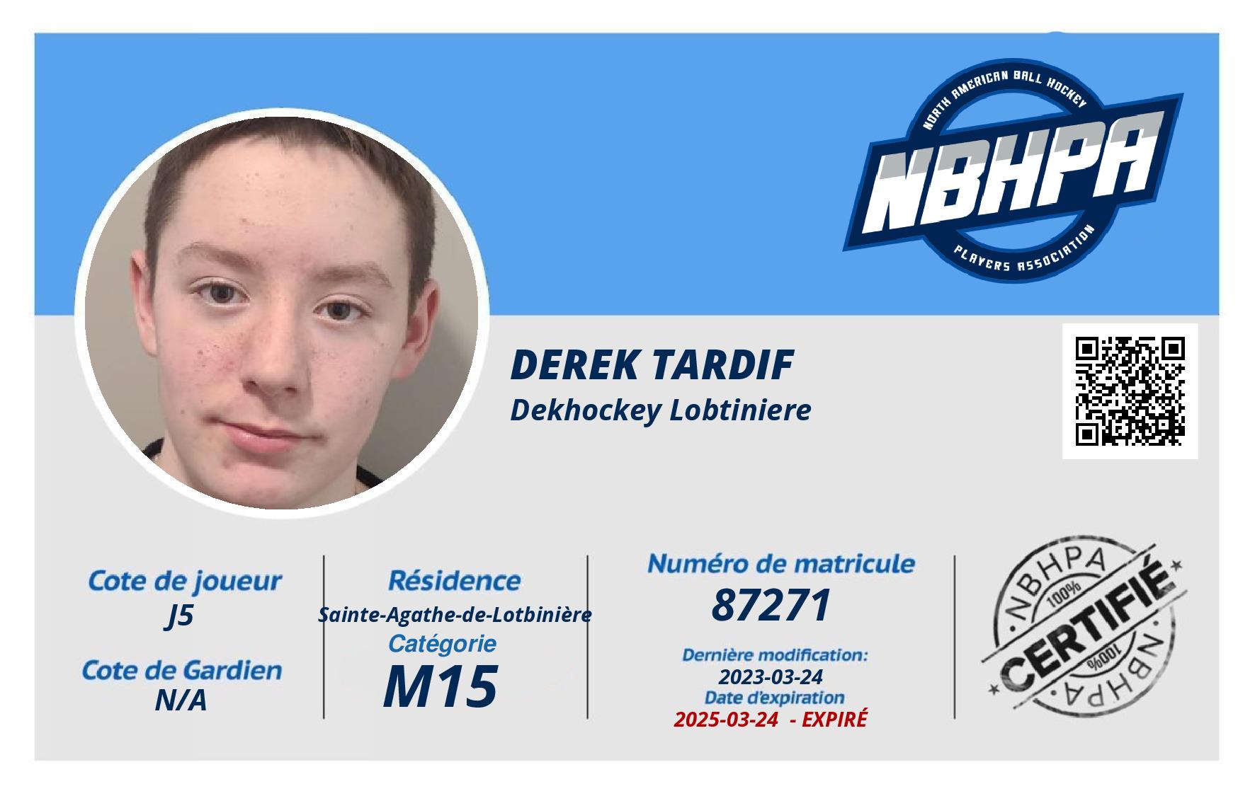 Derek Tardif