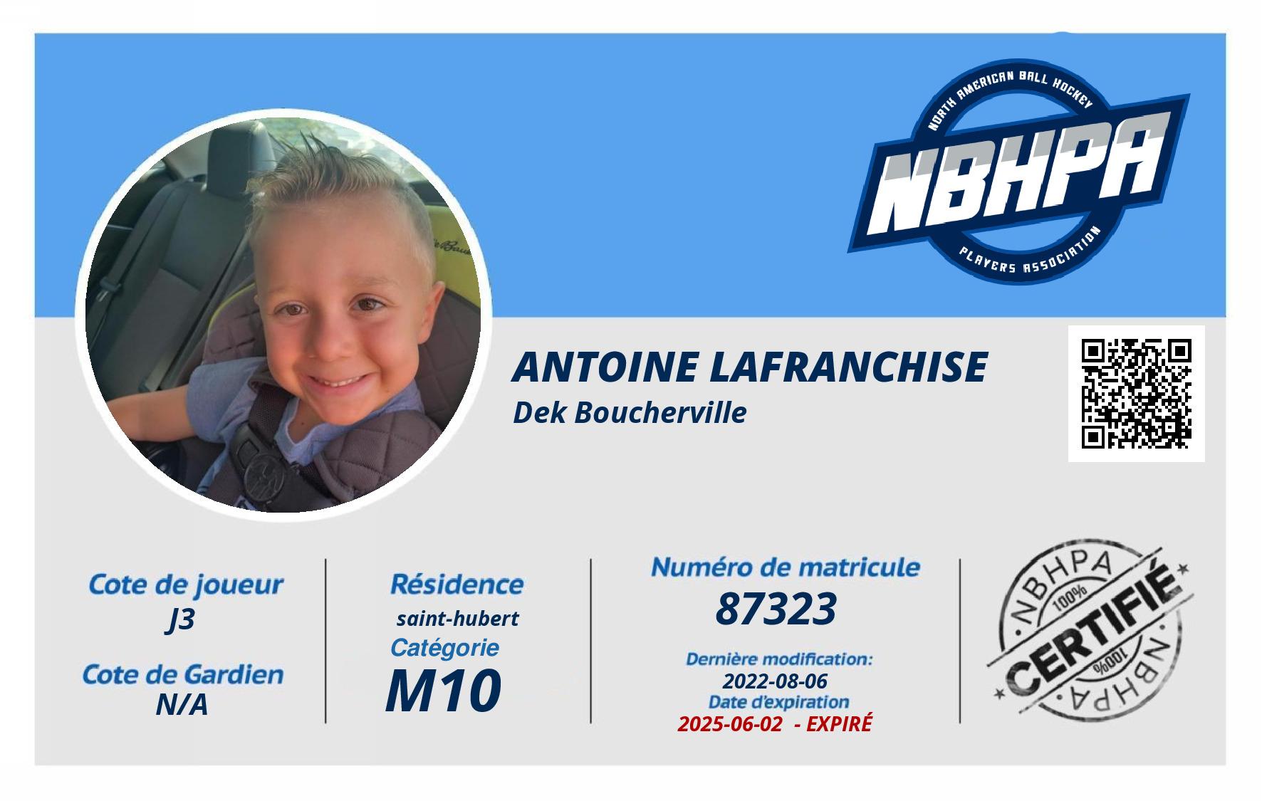 Antoine Lafranchise