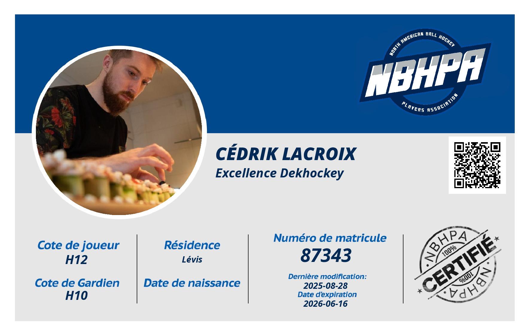 Cédrik Lacroix