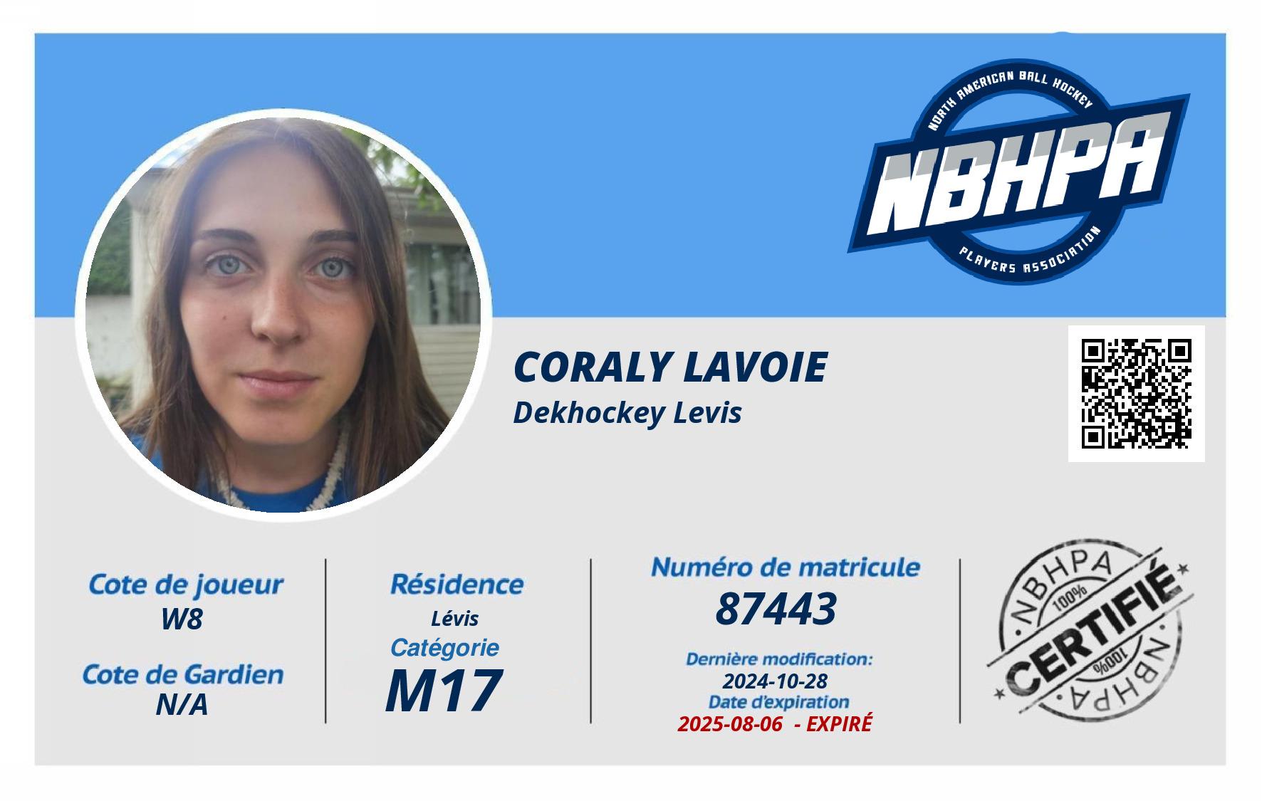 Coraly Lavoie