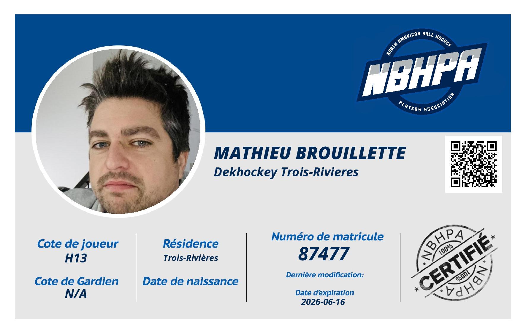 Mathieu Brouillette