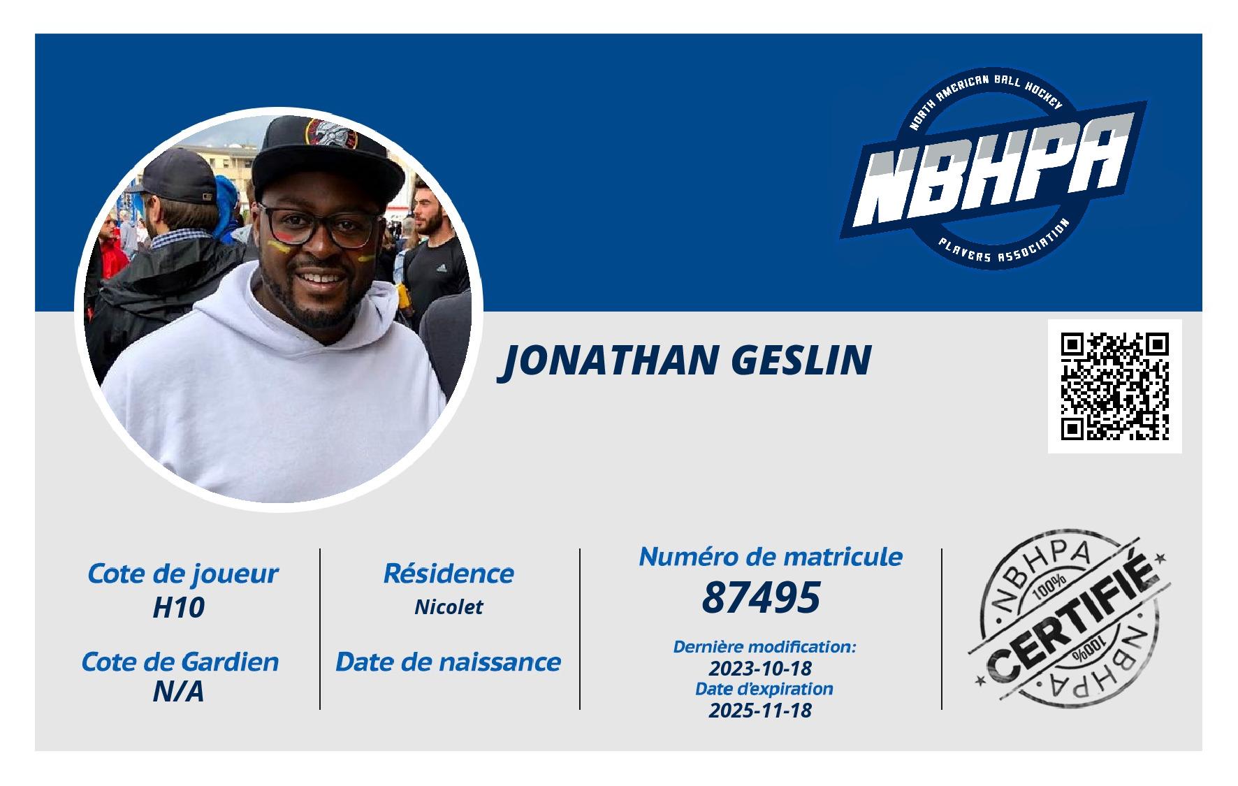 Jonathan Geslin