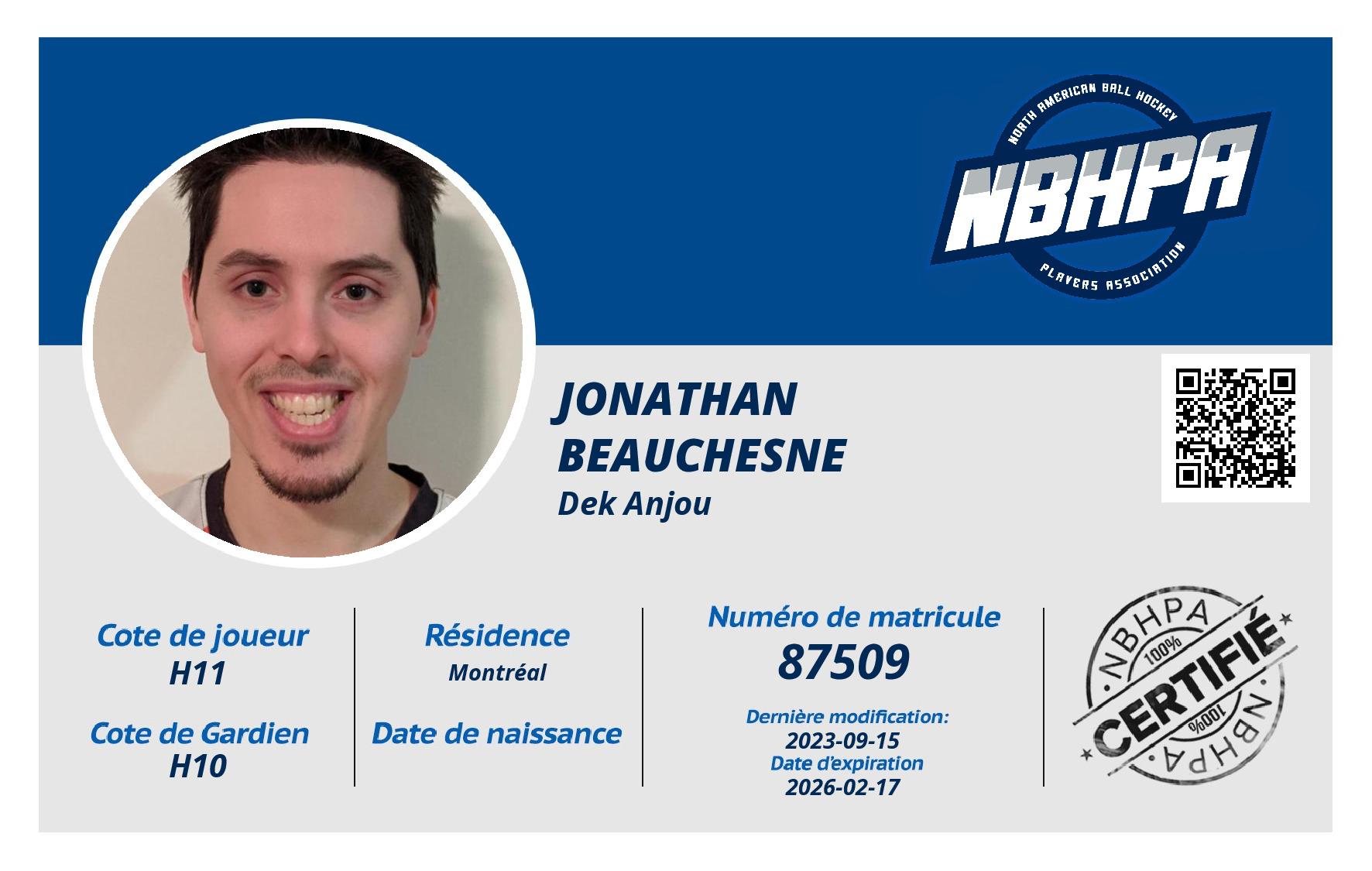 Jonathan Beauchesne