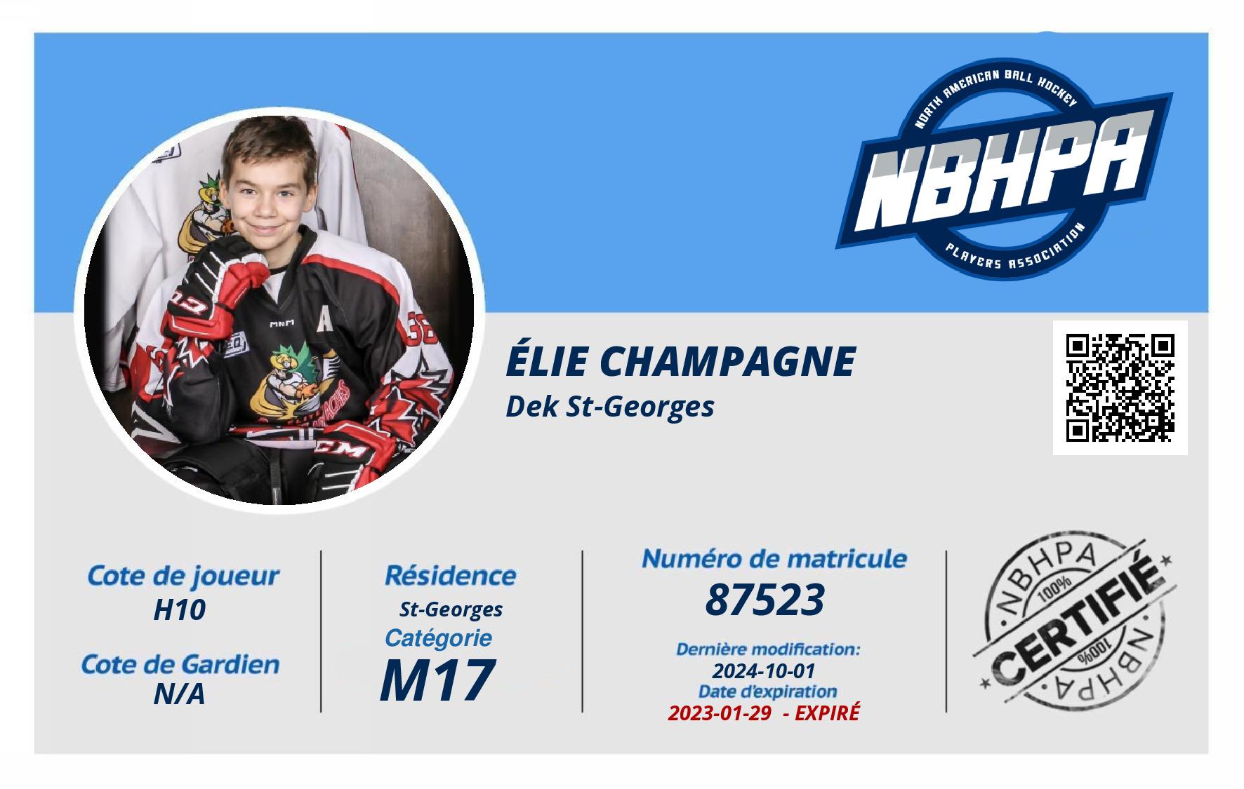 Élie Champagne