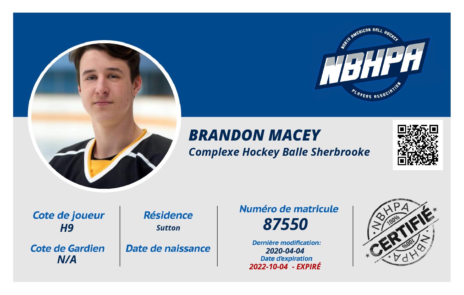 Brandon Macey