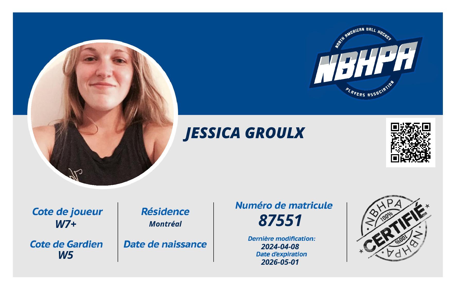 Jessica Groulx
