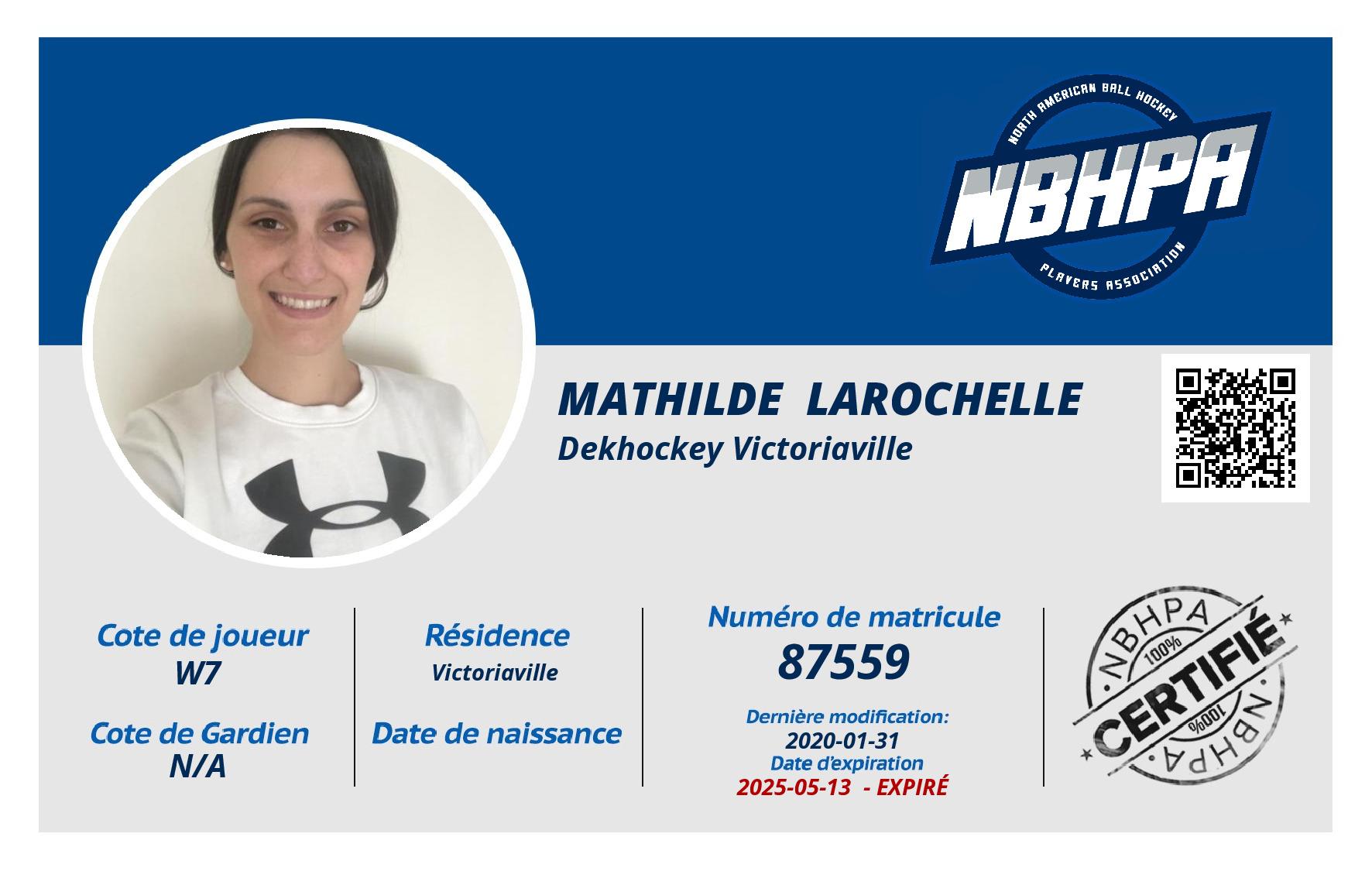 Mathilde  Larochelle