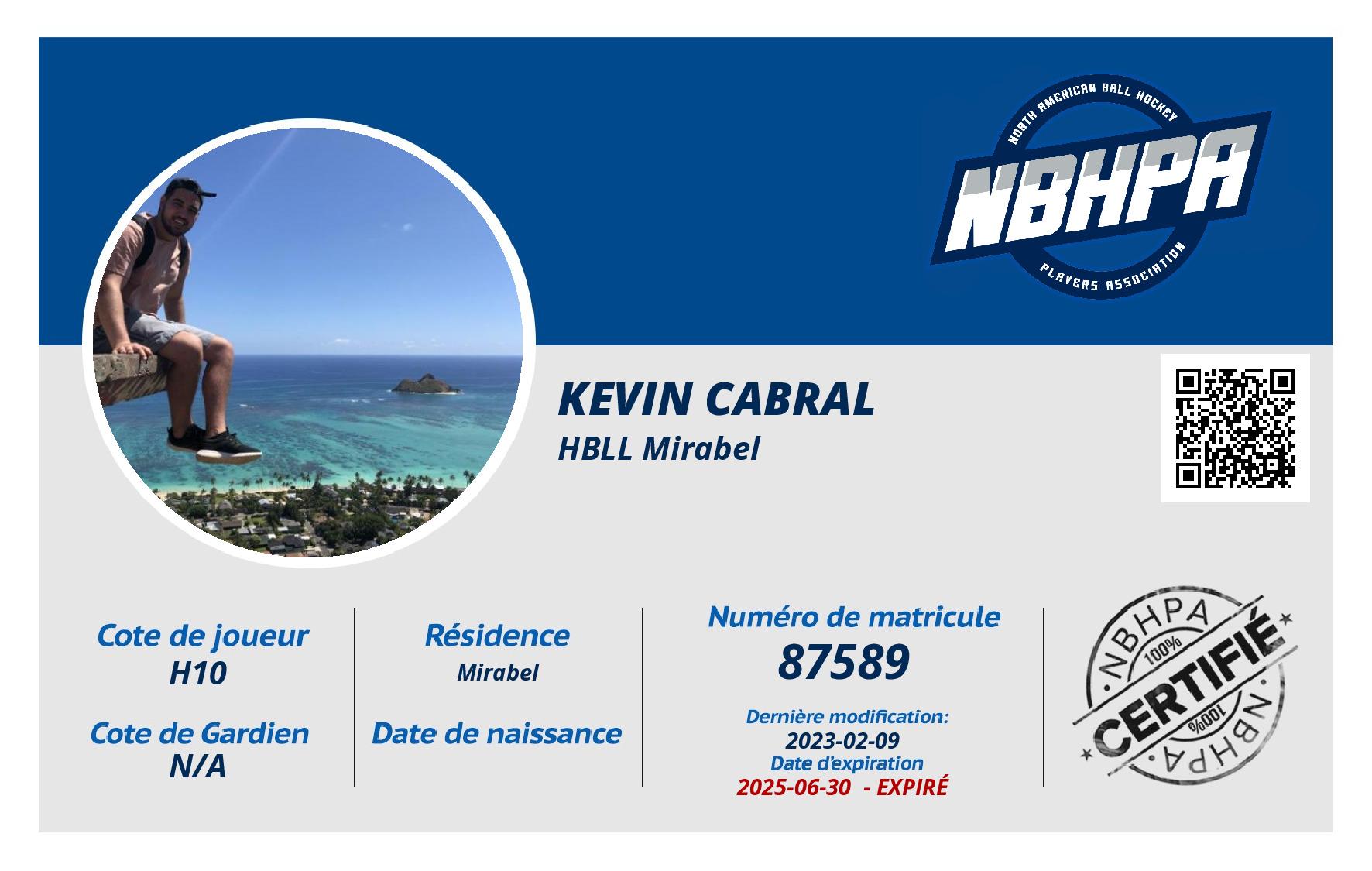 Kevin Cabral