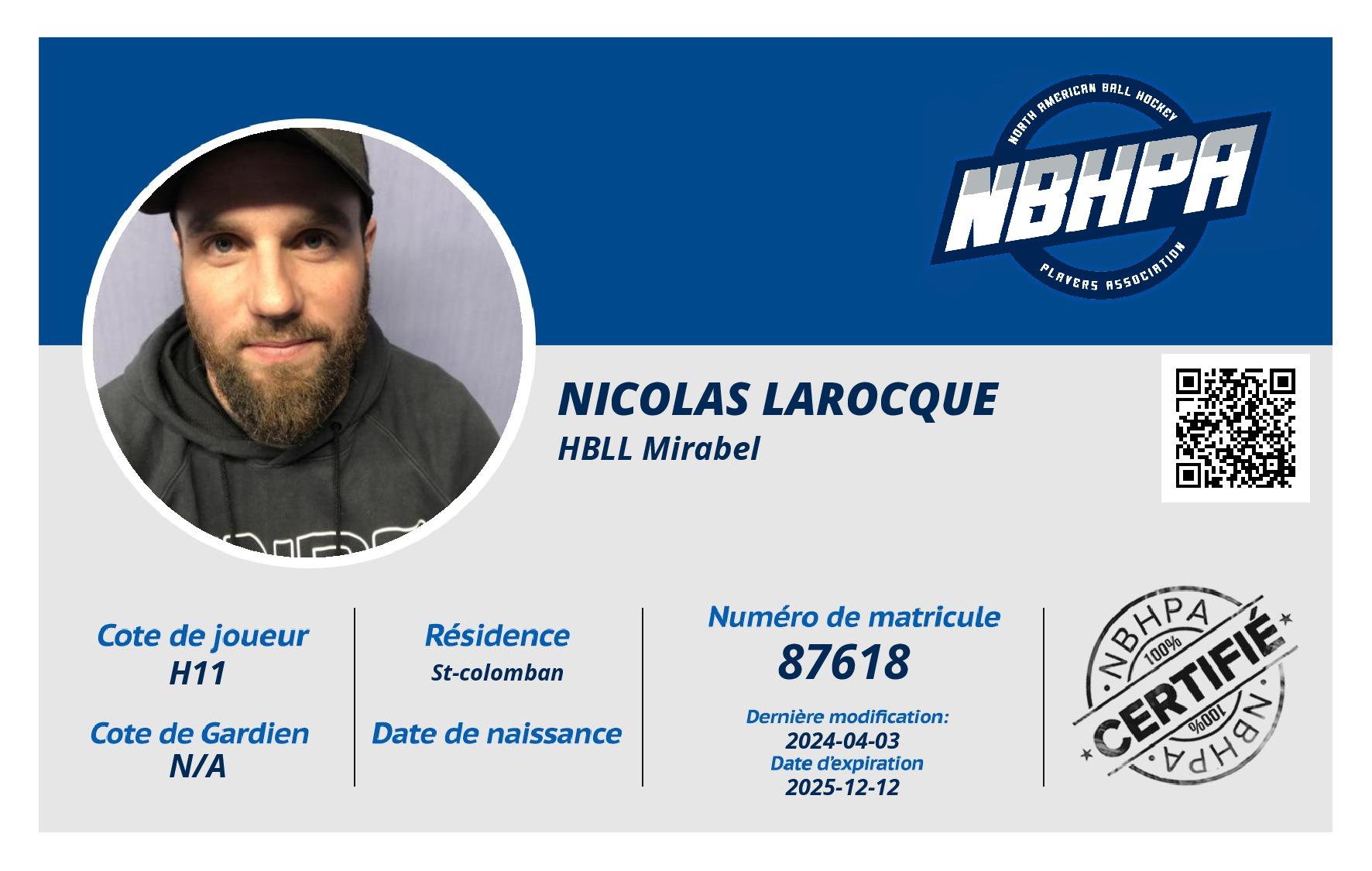 Nicolas Larocque
