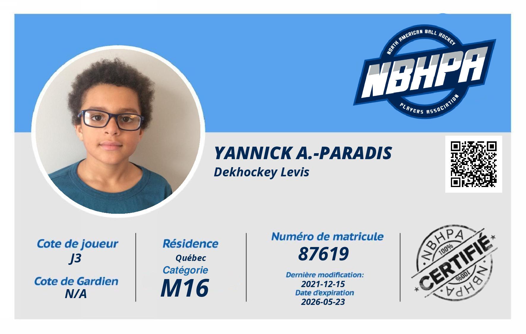 Yannick A.-Paradis