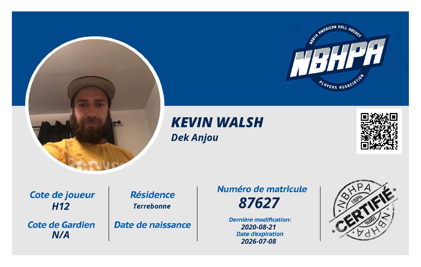 kevin walsh