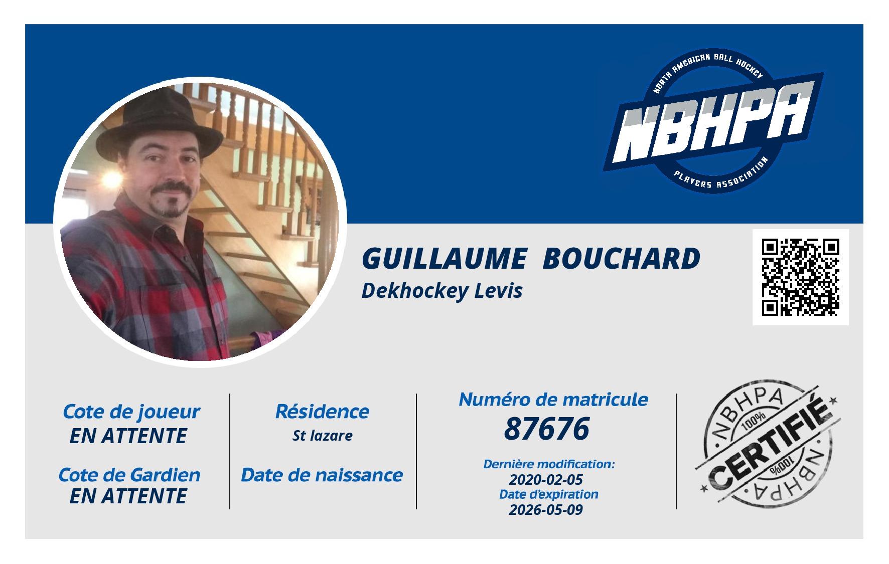 Guillaume  Bouchard