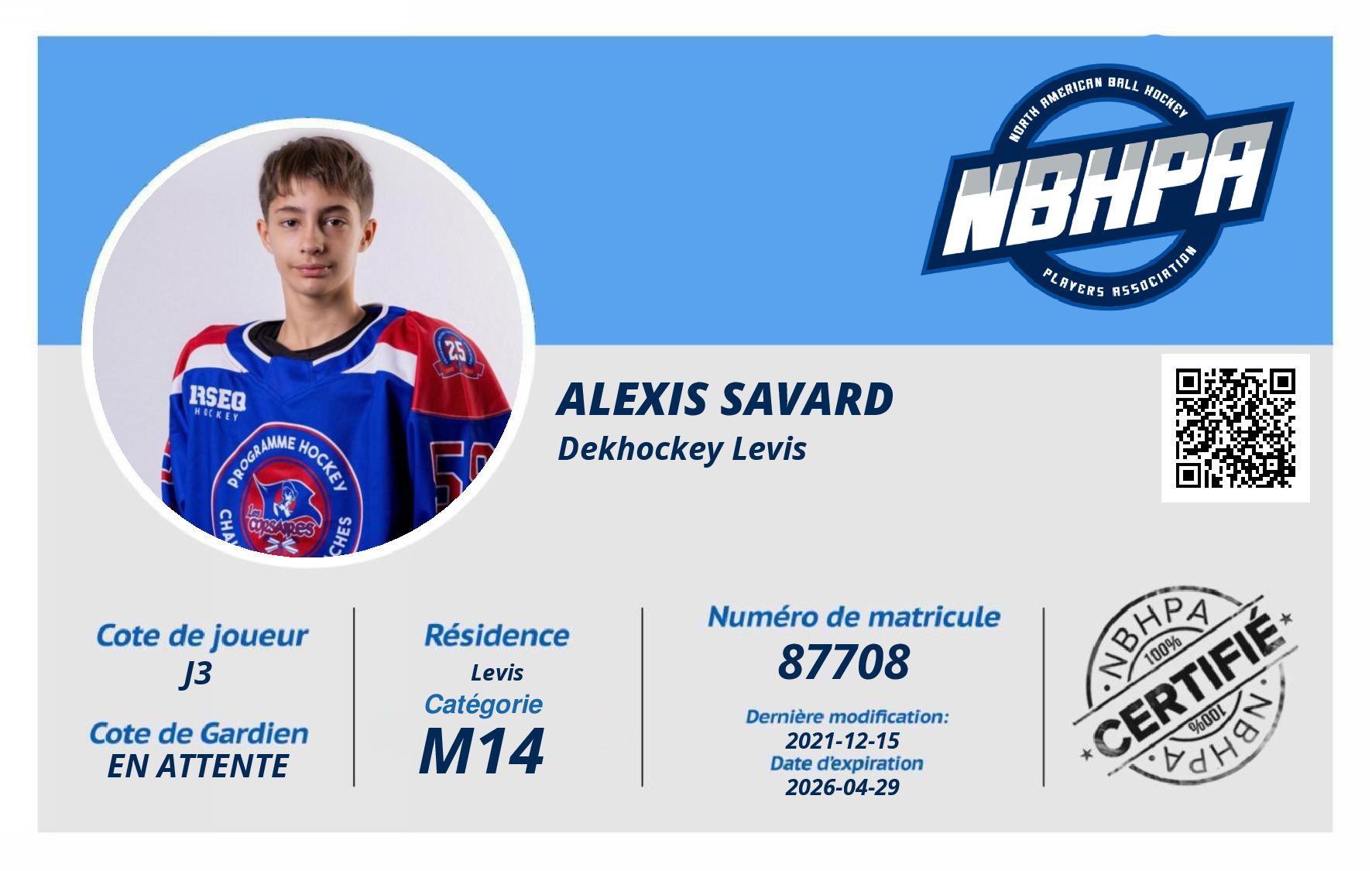 Alexis Savard