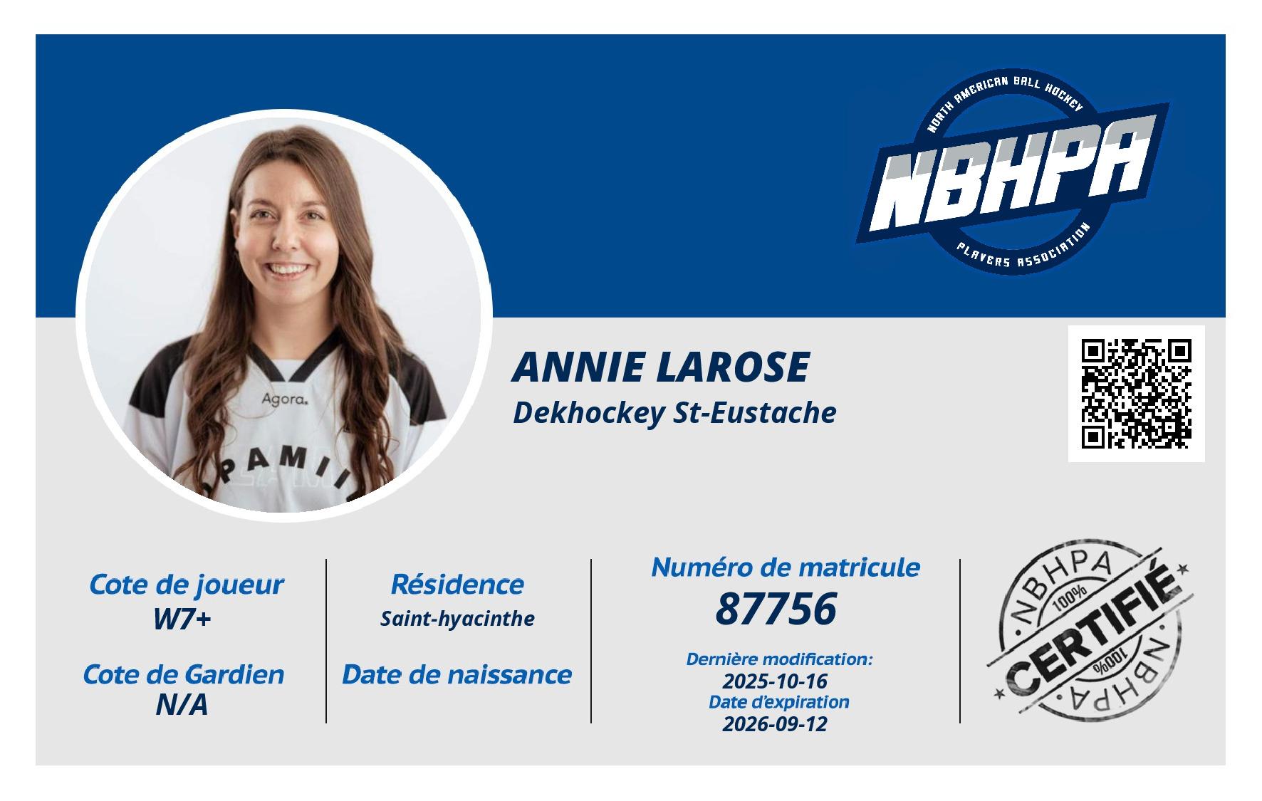 Annie Larose