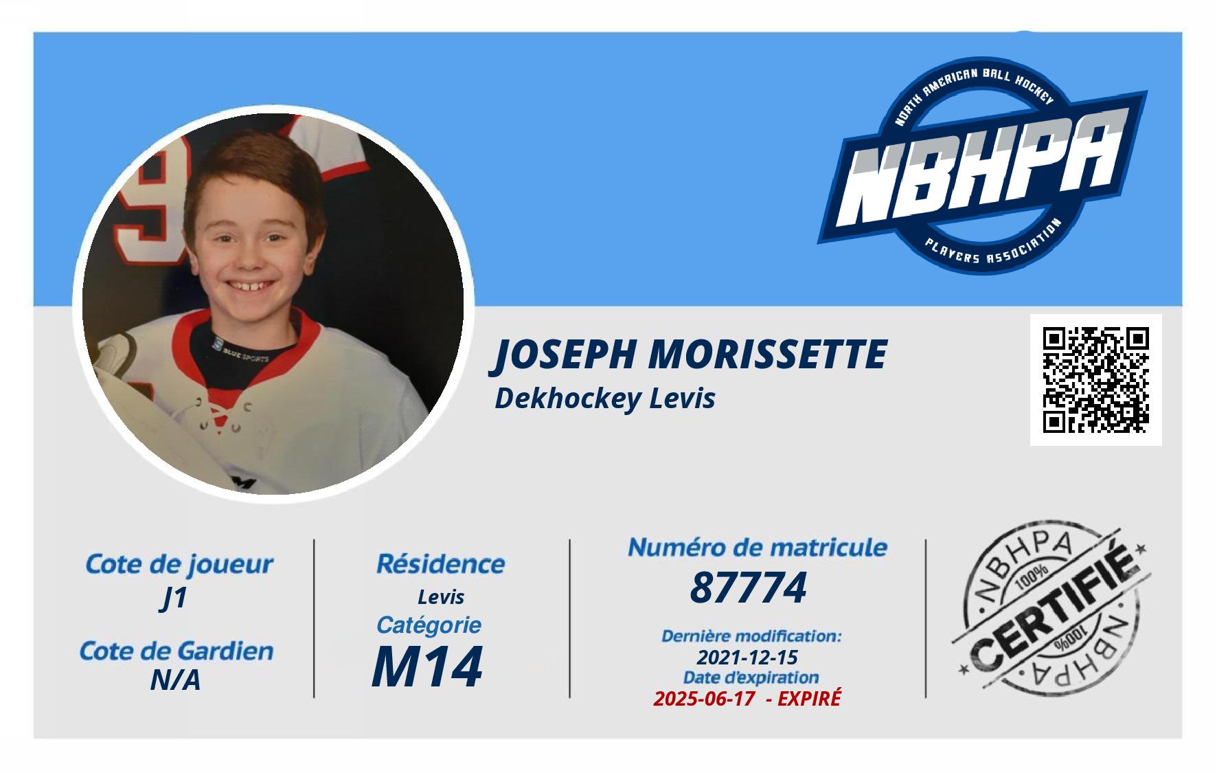 Joseph Morissette 