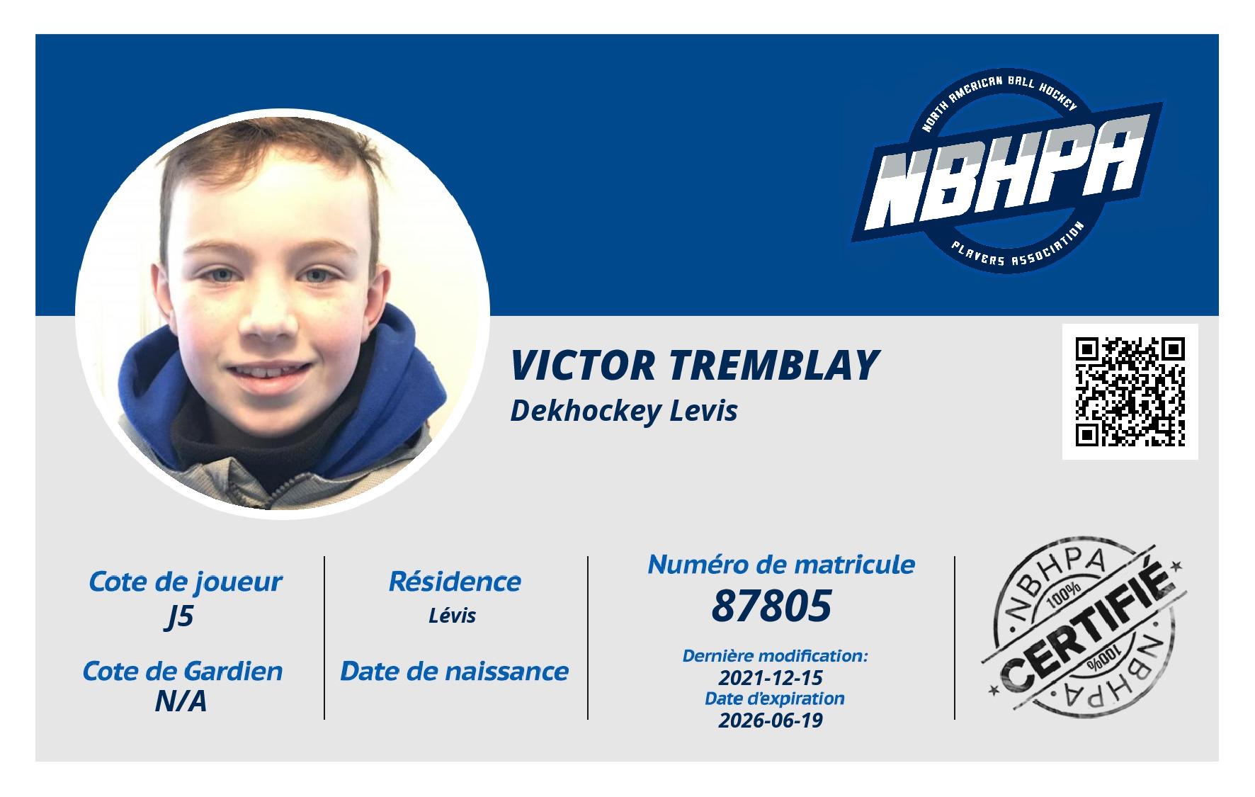 Victor Tremblay 