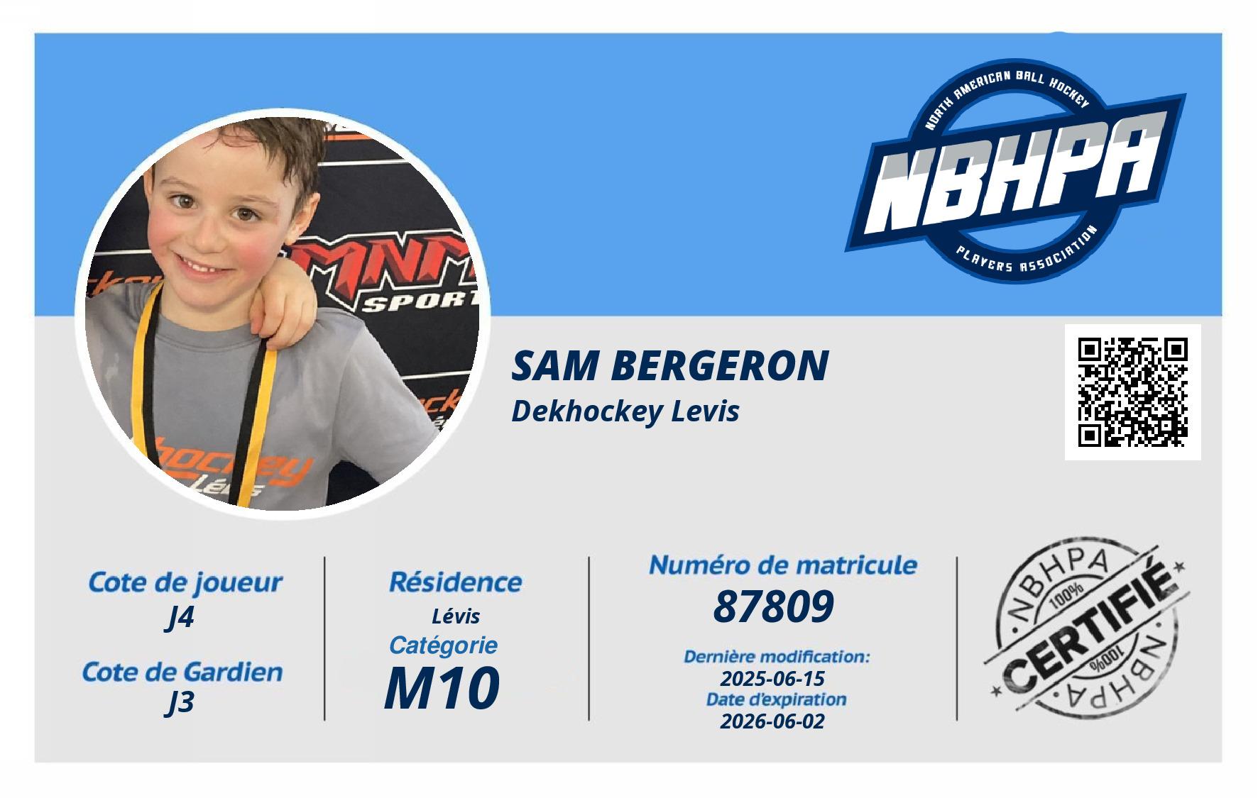 Sam Bergeron
