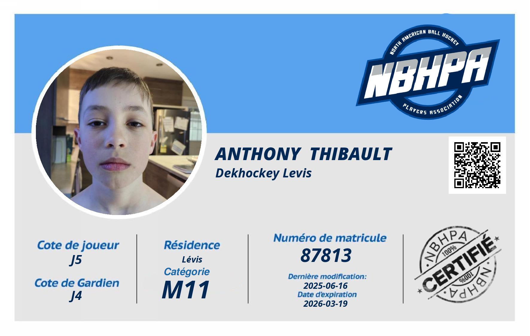 Anthony  Thibault