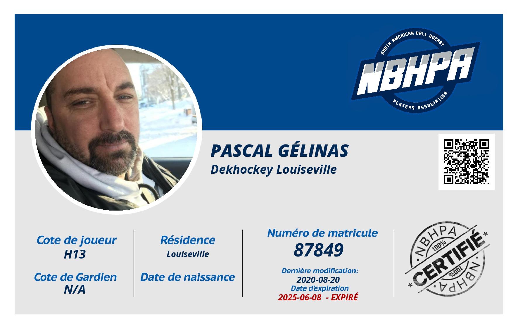 Pascal Gélinas 