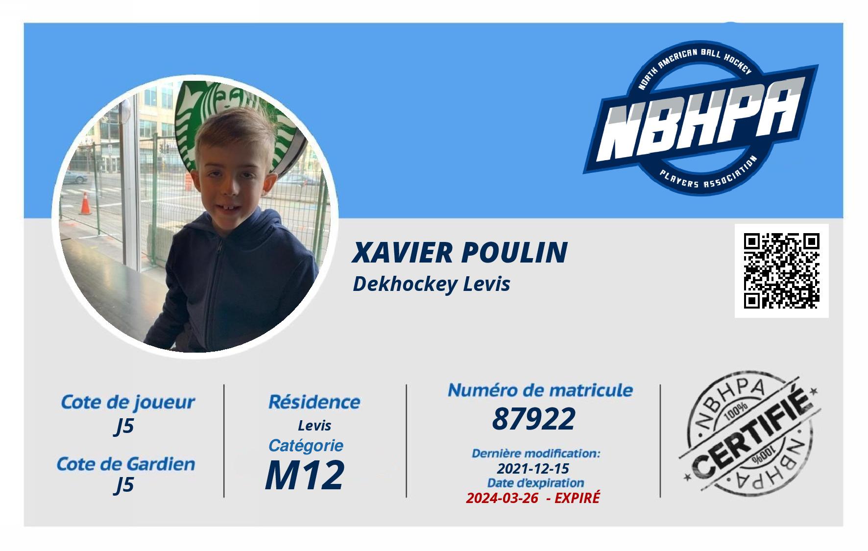 Xavier Poulin