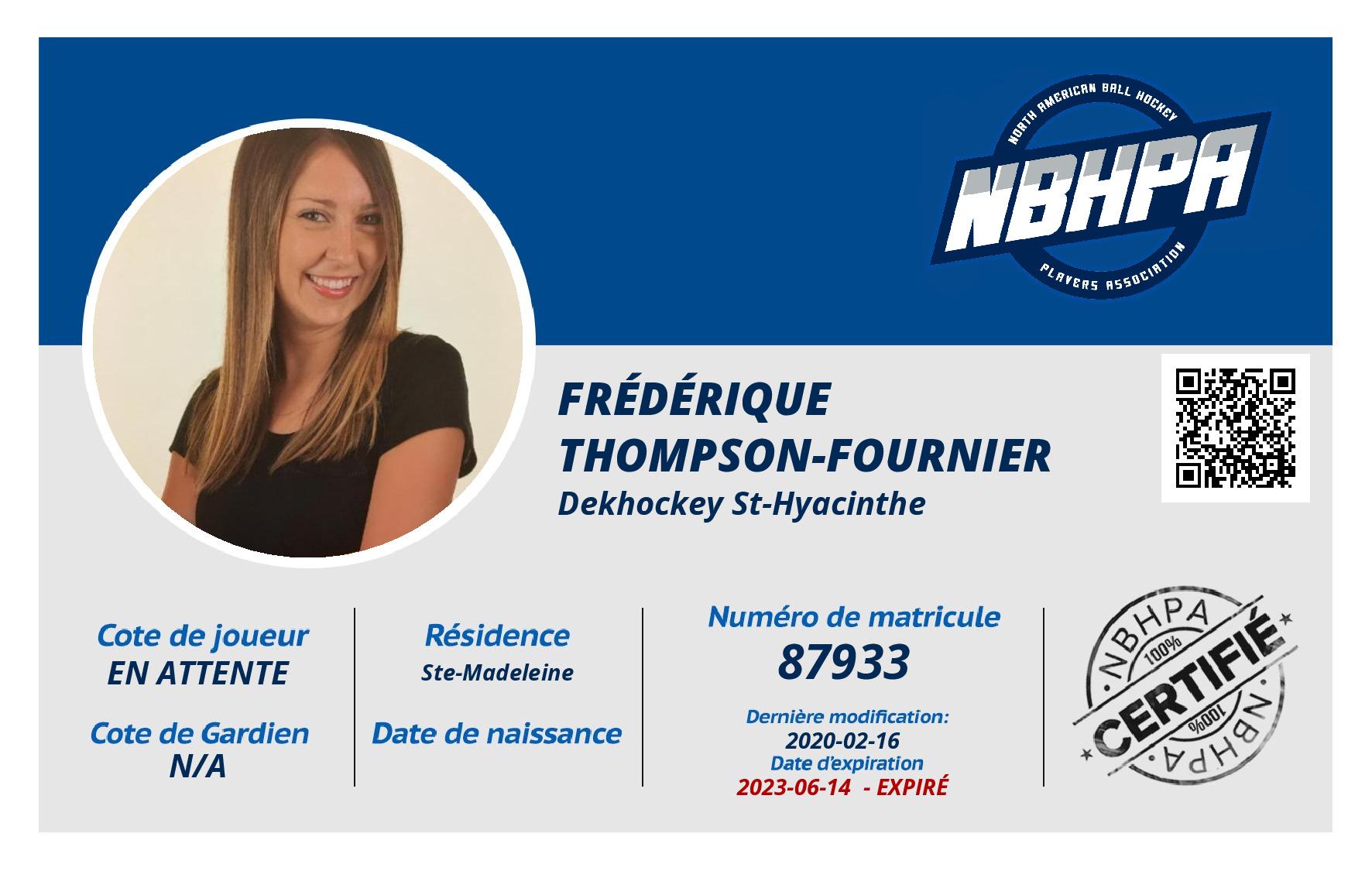 Frédérique Thompson-Fournier