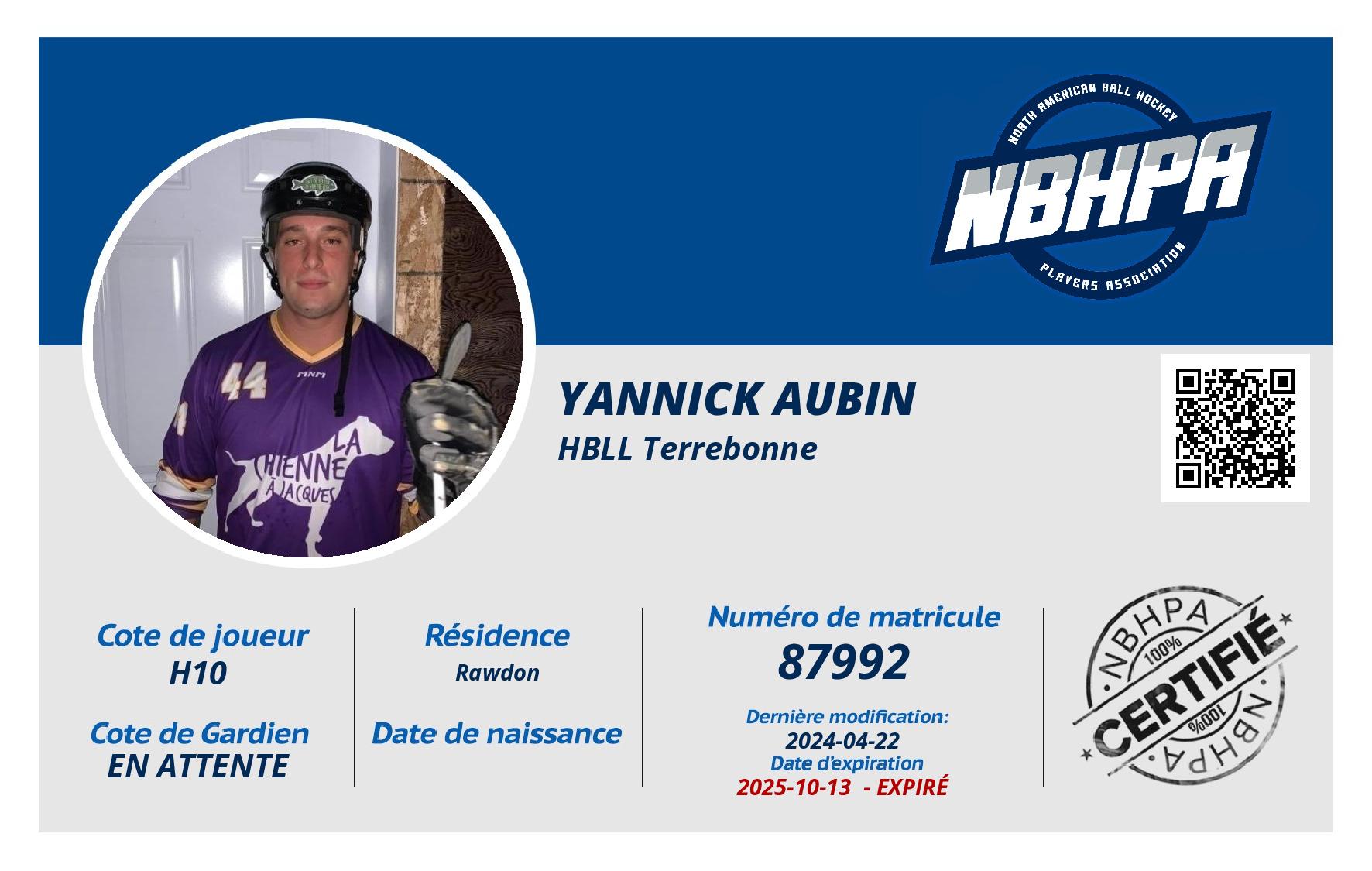 Yannick Aubin