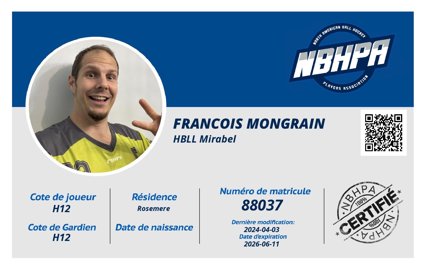 Francois Mongrain
