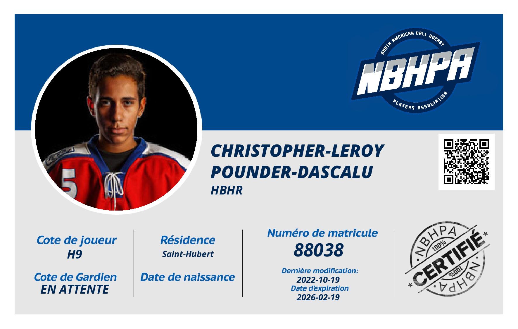 Christopher-Leroy Pounder-Dascalu