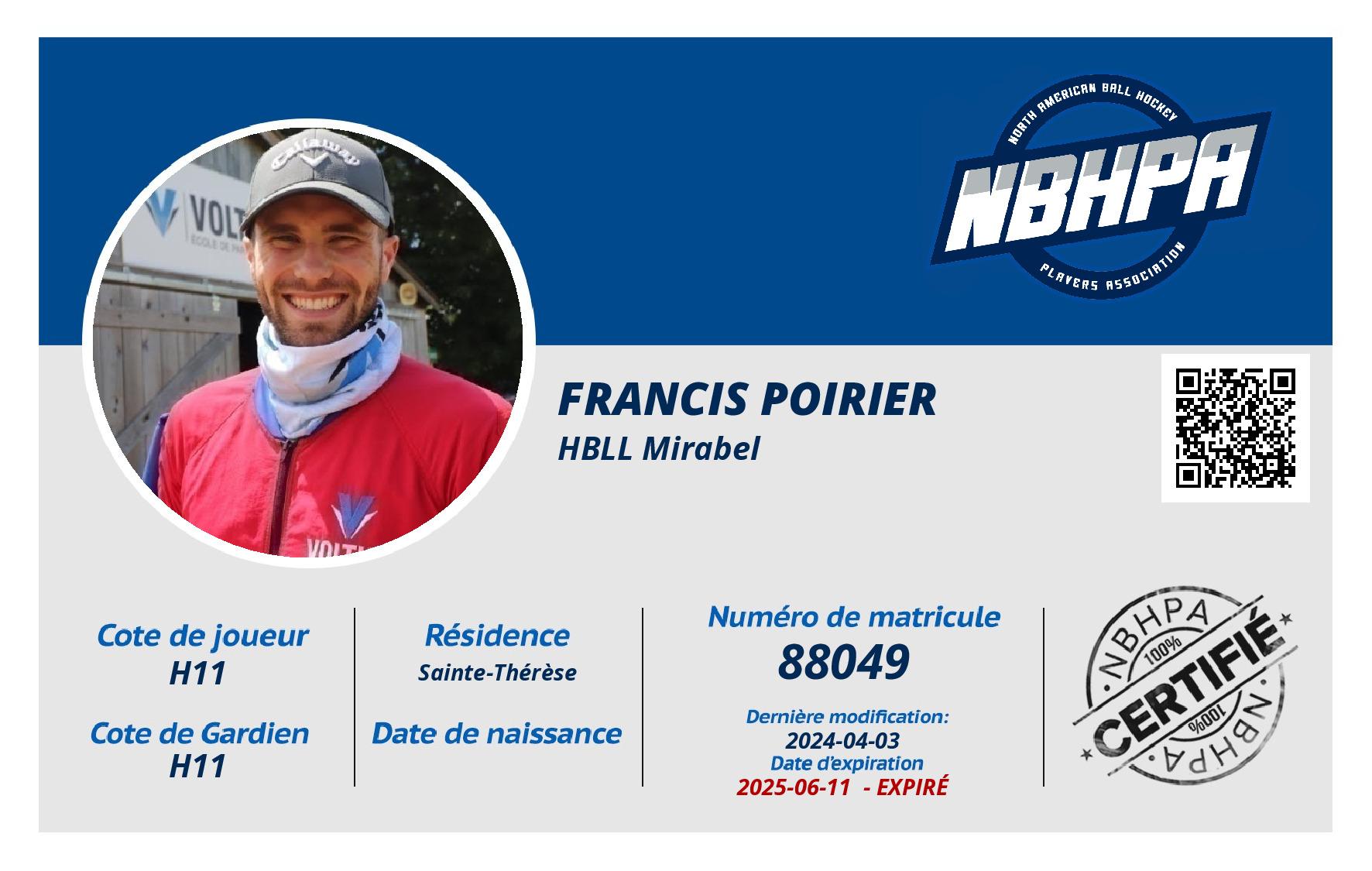 Francis Poirier