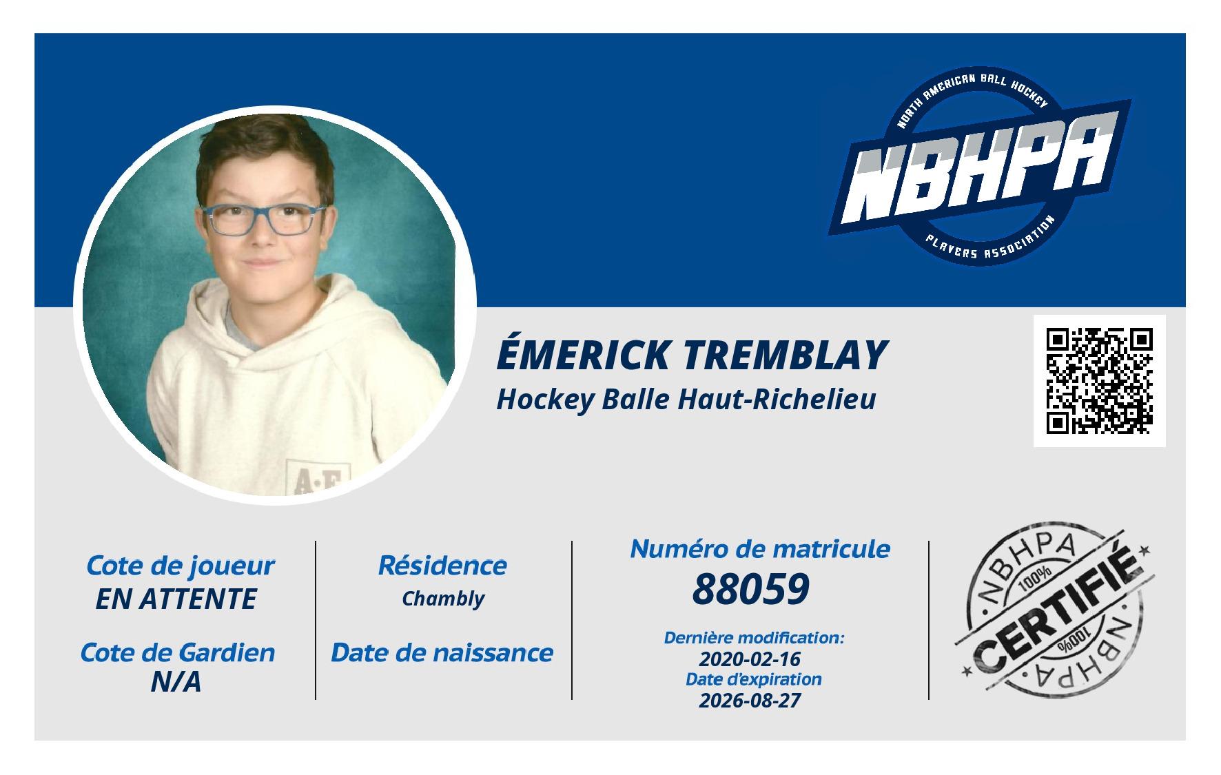 Émerick Tremblay