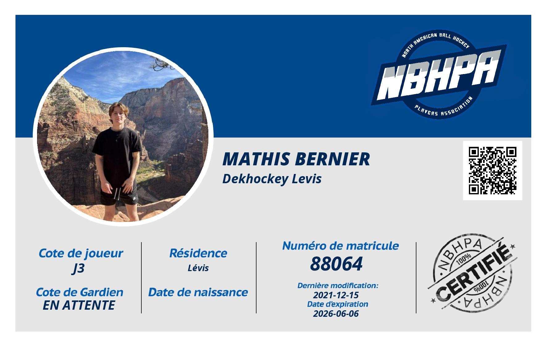 Mathis Bernier
