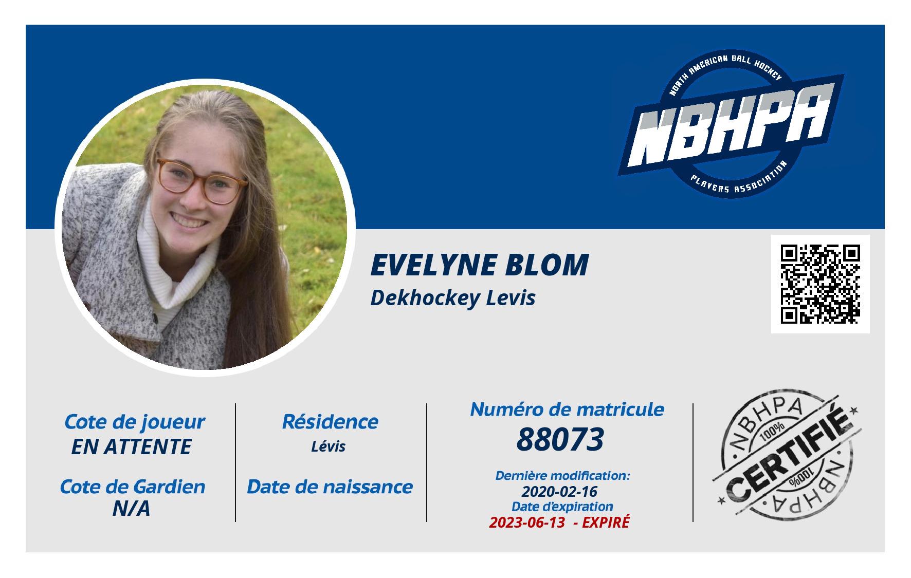 Evelyne Blom