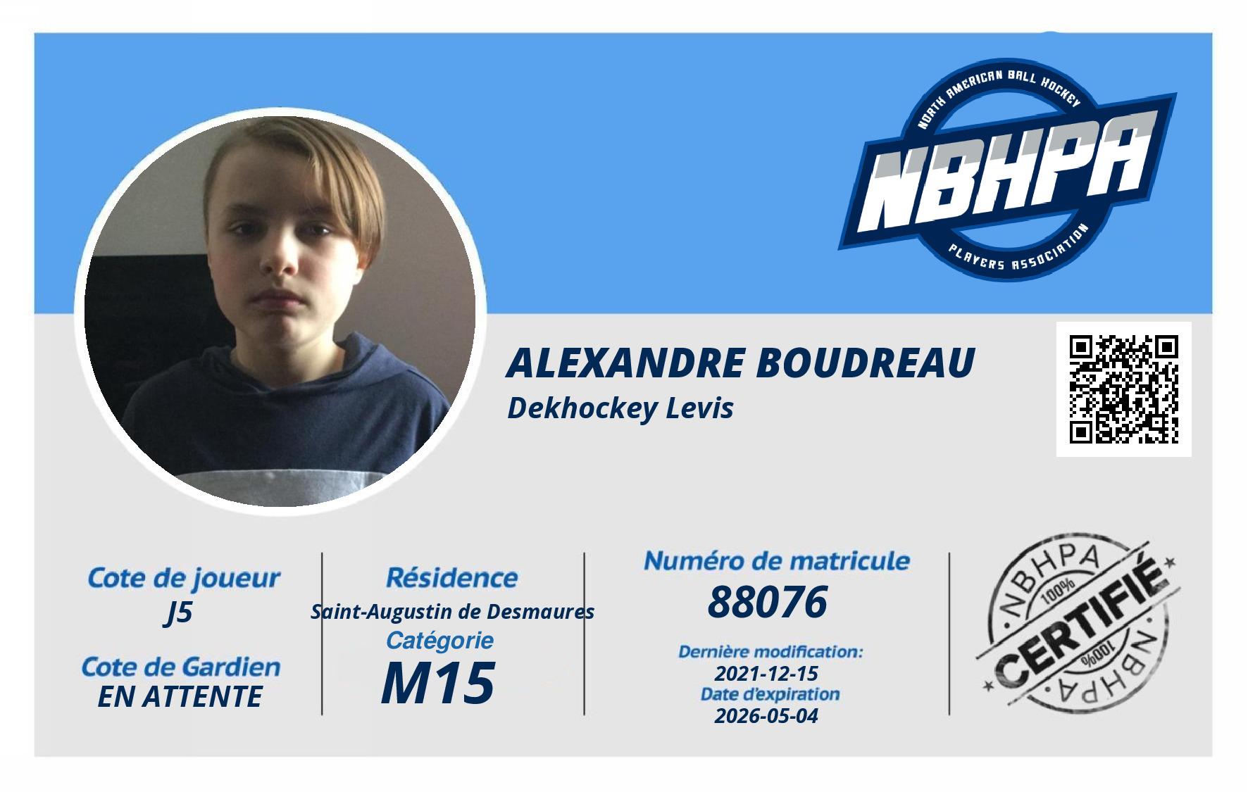Alexandre Boudreau